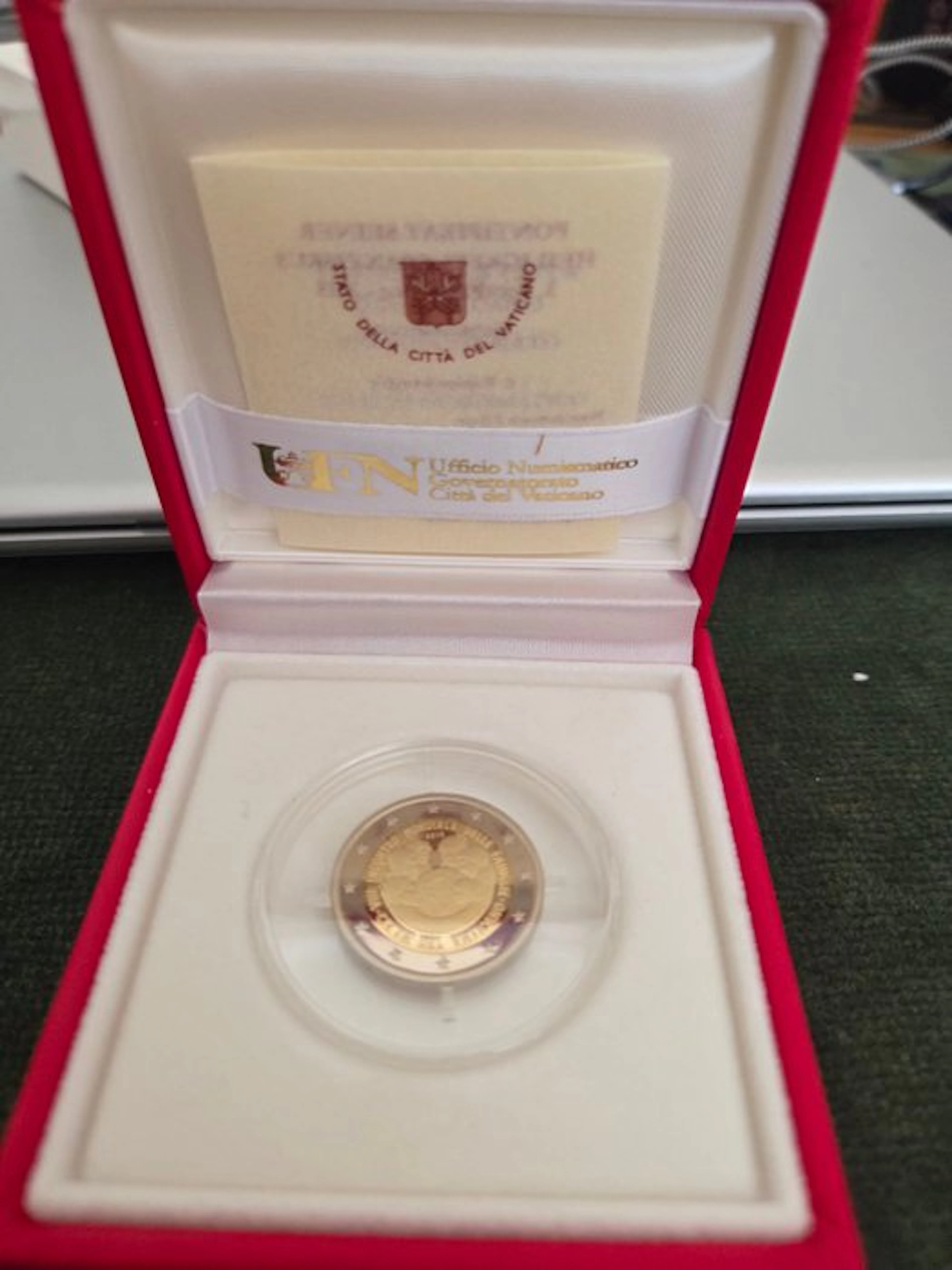 Vatican. 2 Euro 2015 "Incontro Mondiale delle Famiglie" Proof (No