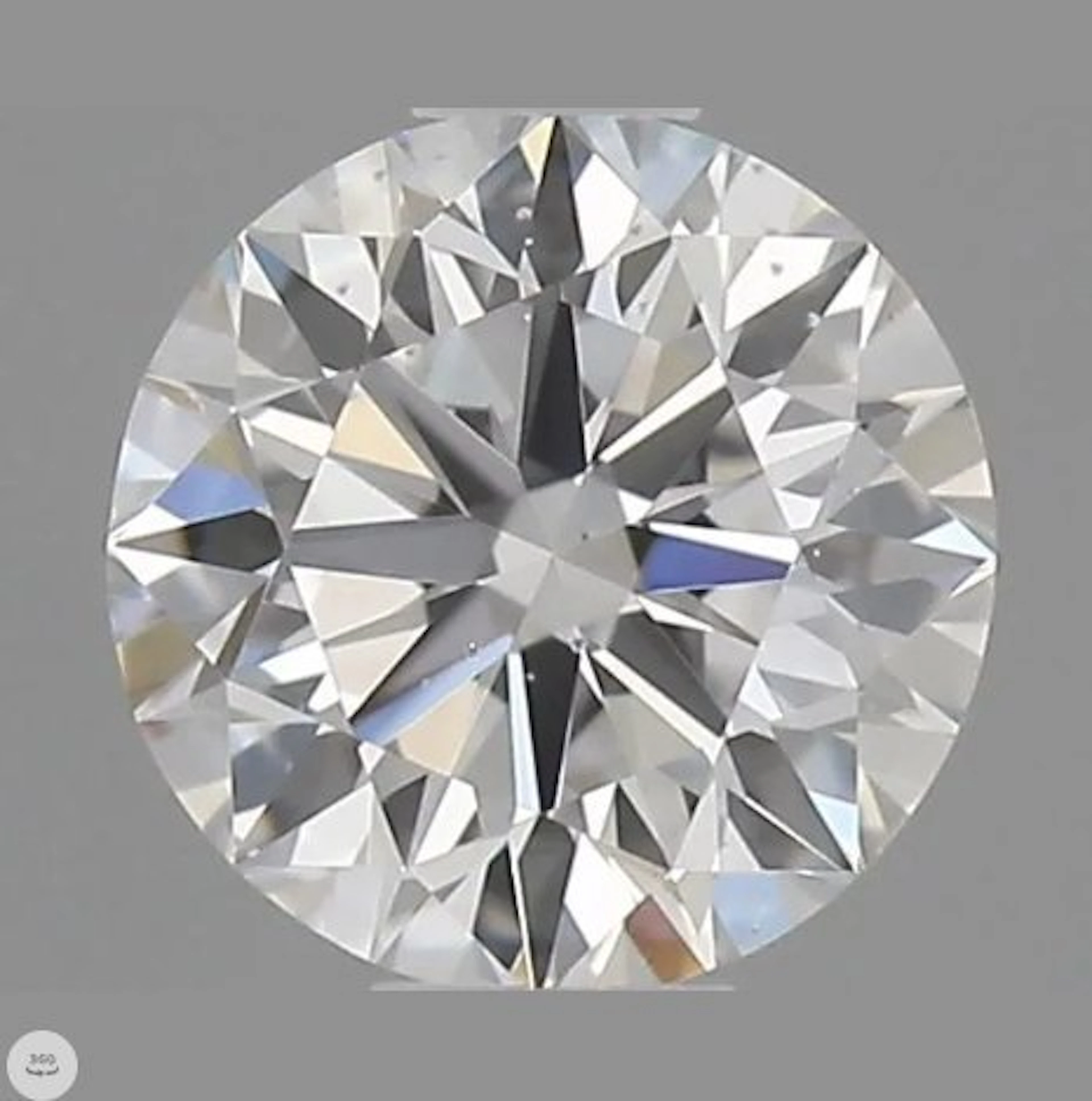 1 pcs Diamond (Natural) - 0.30 ct - Round - D...