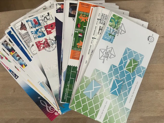 Netherlands 2014/2015 - FDC's 2014 through 2015 complete