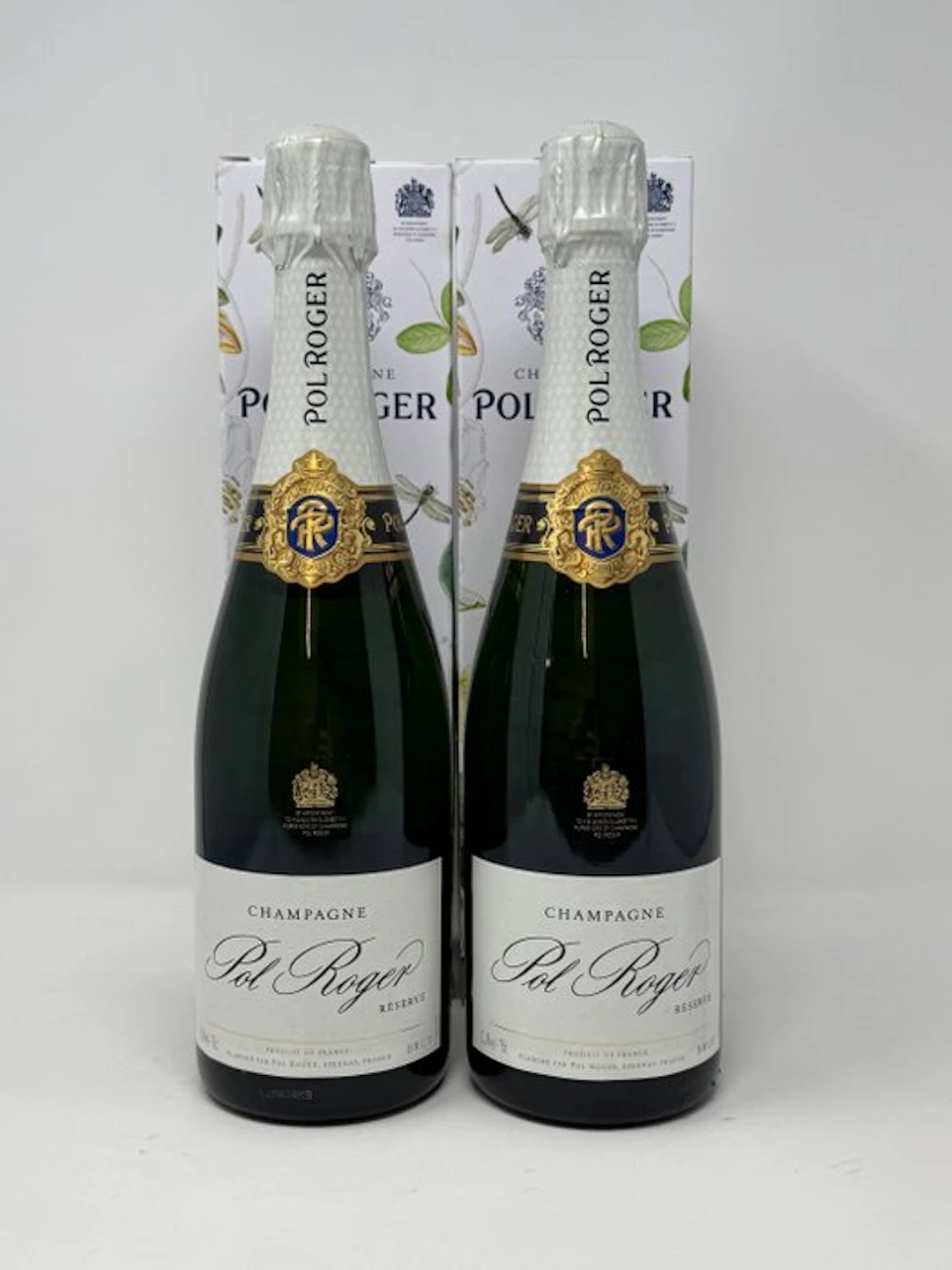Pol Roger, Champagne Brut Réserve - Champagne Brut - 2 Bottles (0.75L)