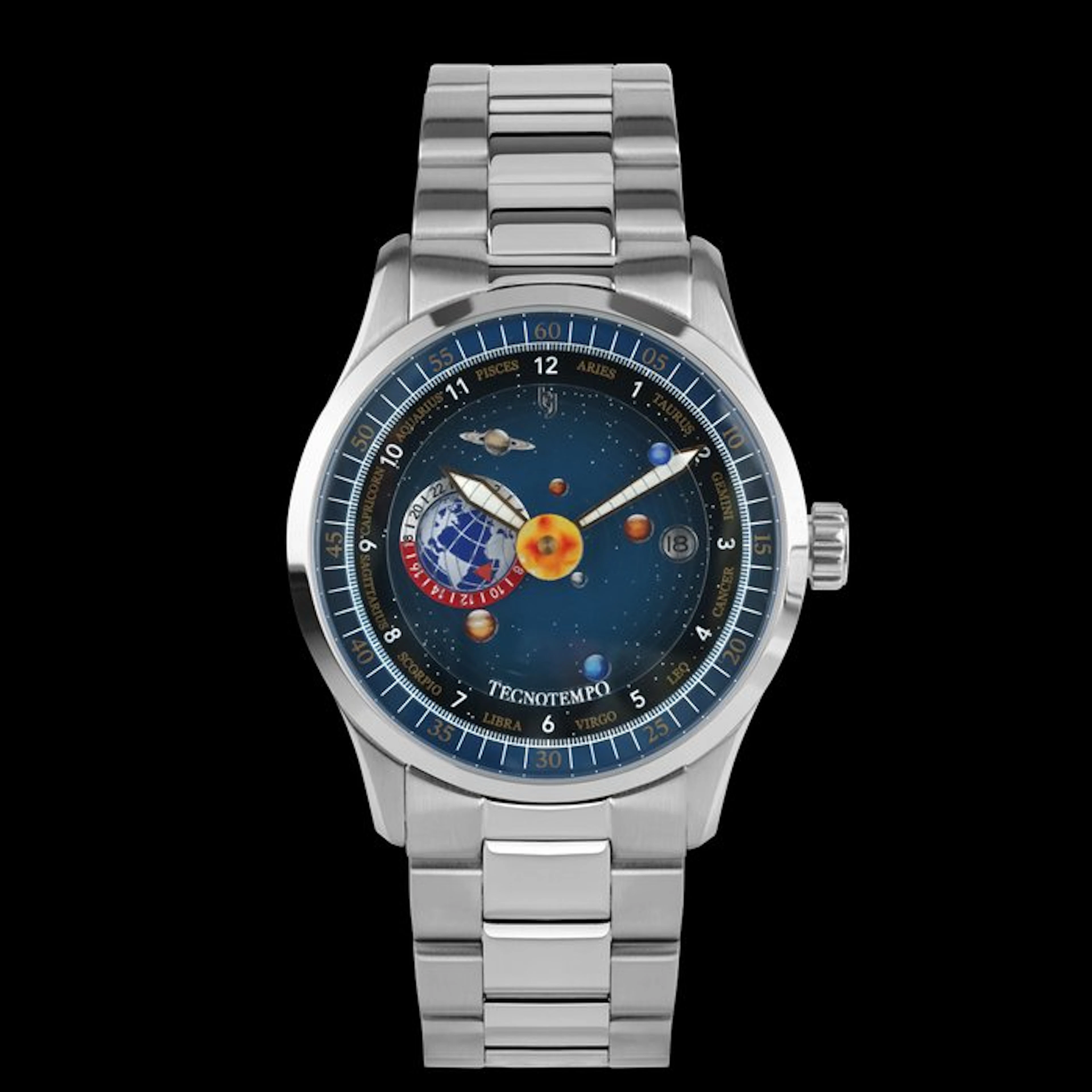 Tecnotempo - Automatic "Dynamic Solar System" - Designed...