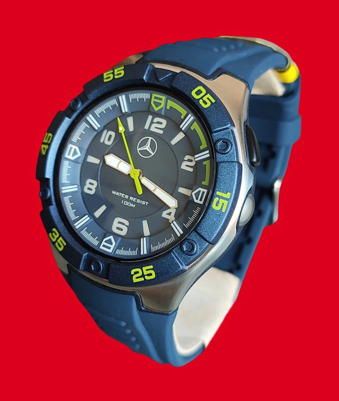 Mercedes Diving - water resistant 100 metres - Montre avec lampe