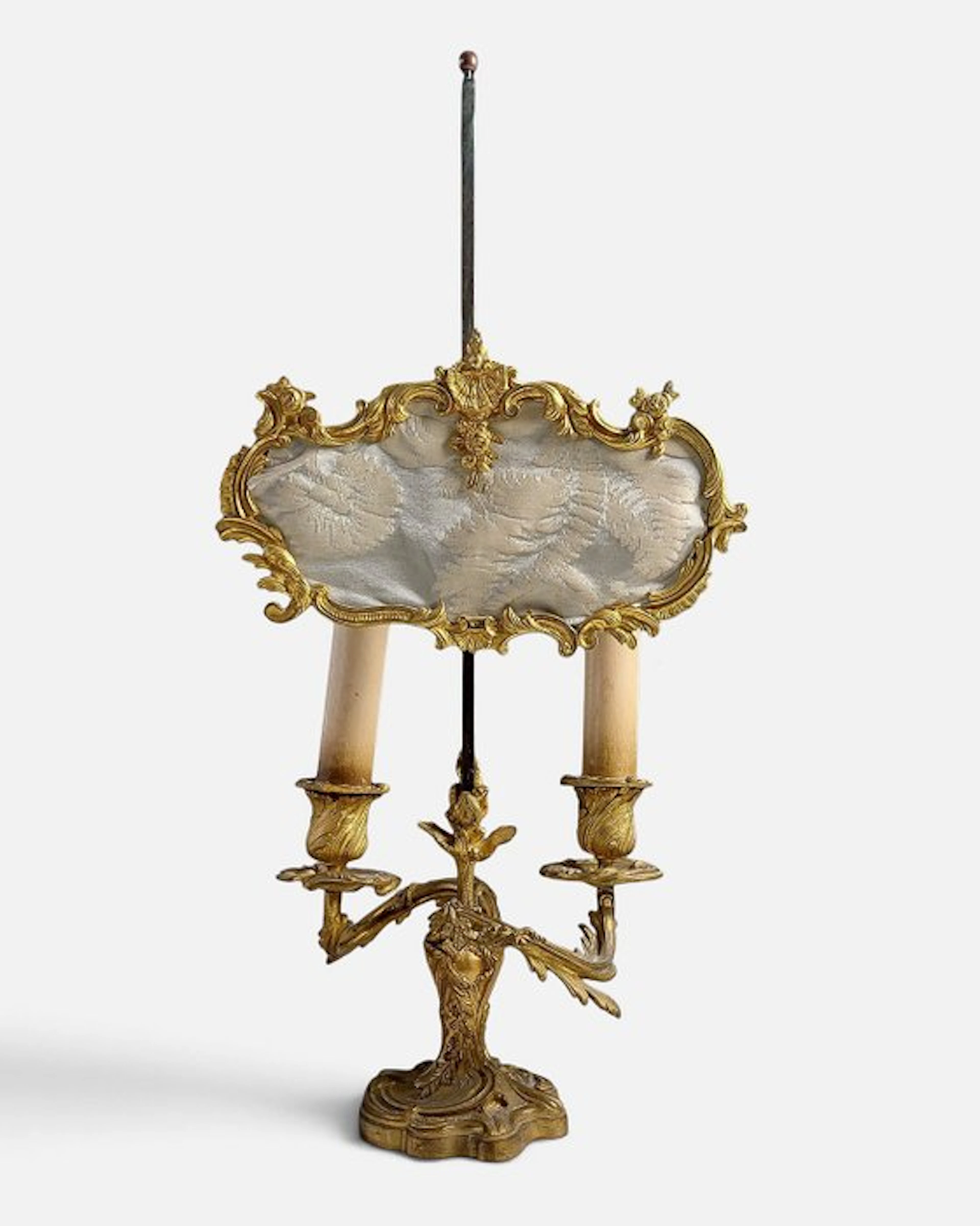 Candelabrum - Gilt bronze - Rococo-style