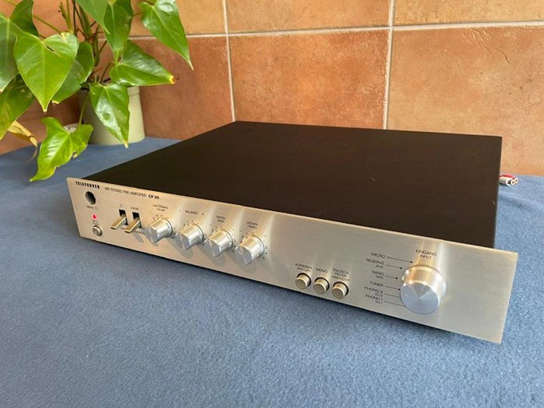 Telefunken - CP 20 / Slimline Stereo Preamplifier - Multiple models