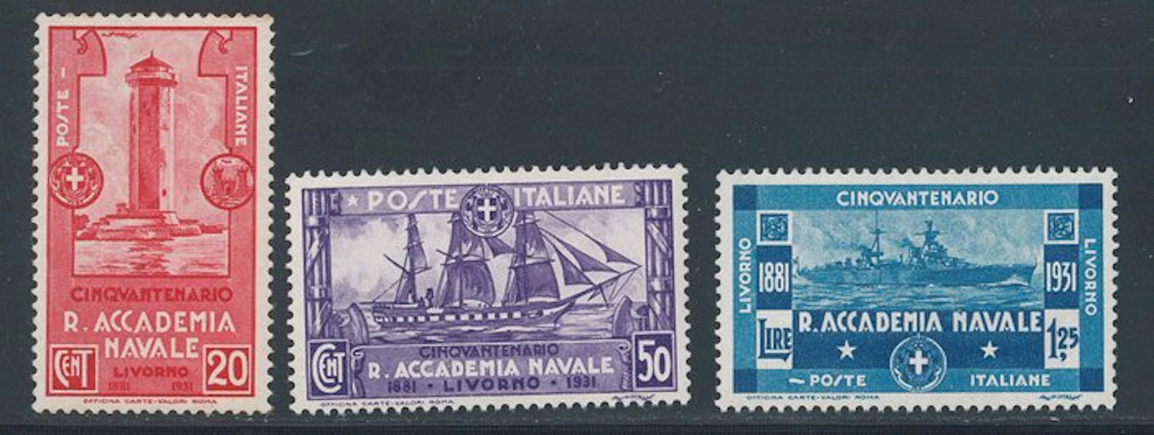 Italy Kingdom - Livorno Naval Academy