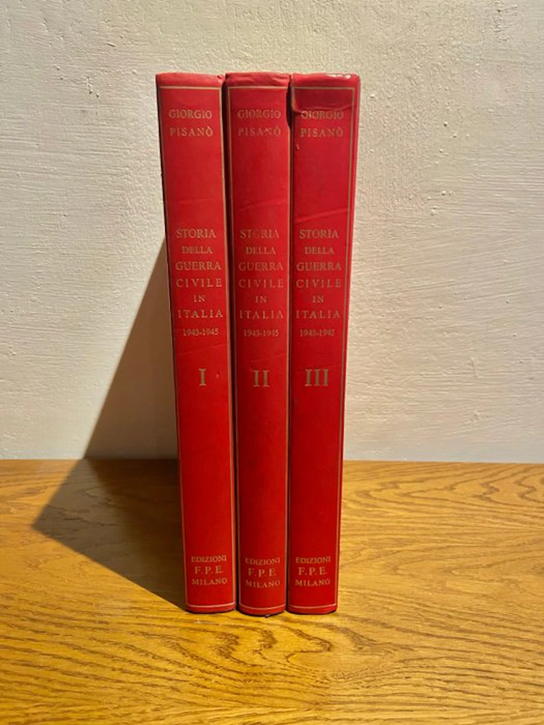 Giorgio Pisano - Storia della guerra civile in Italia (1943-1945) - 3 Voll