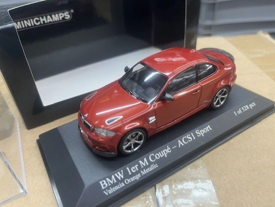 MiniChamps 1:43 - Model car - BMW 1er M Coupé – ACS1...
