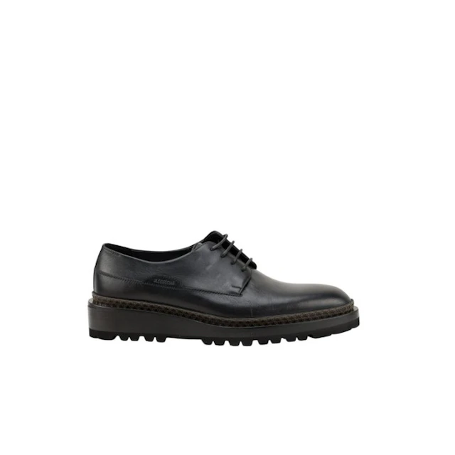 TESTONI - 8 UK - 42 IT - Derby Shoes Sport Napa Calf...
