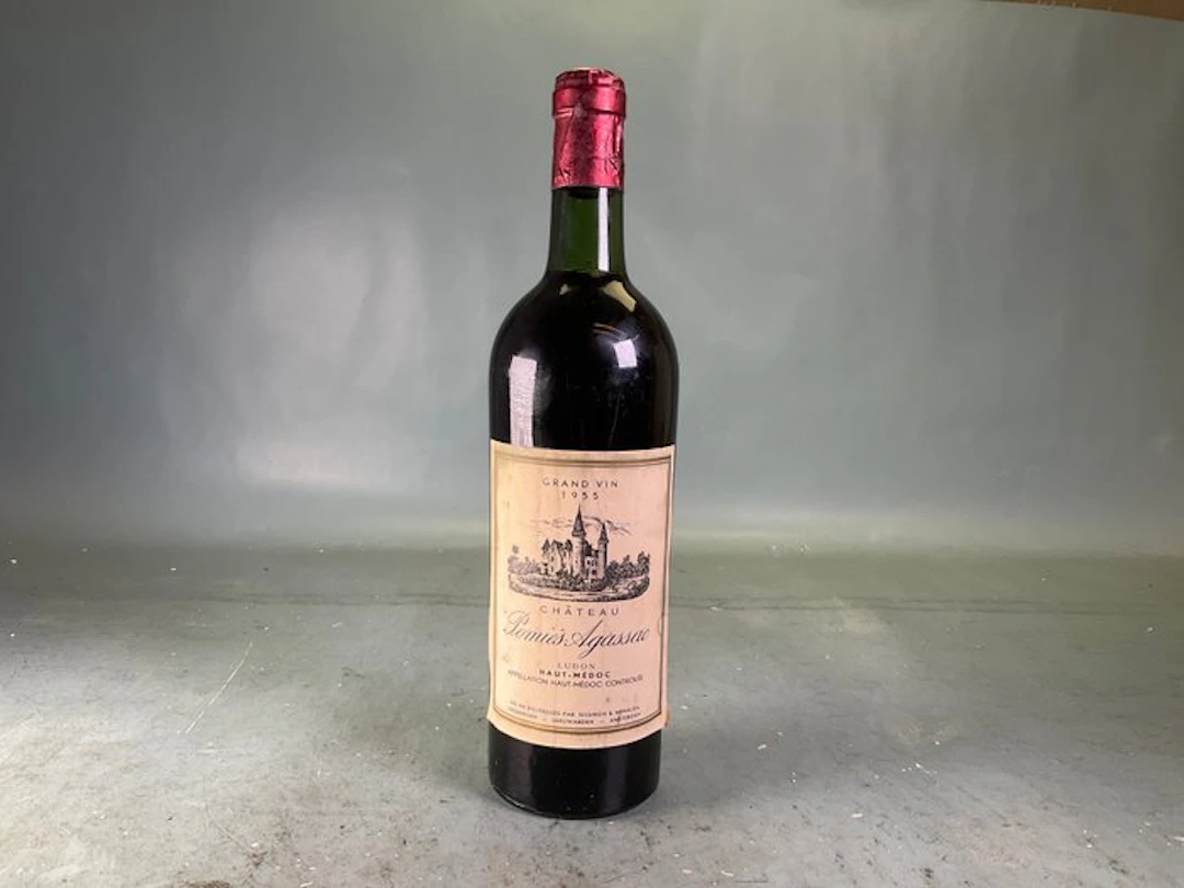 1955 Chateau Pomiès-Agassac - Haut-Médoc - 1 Bottle (0.75L)