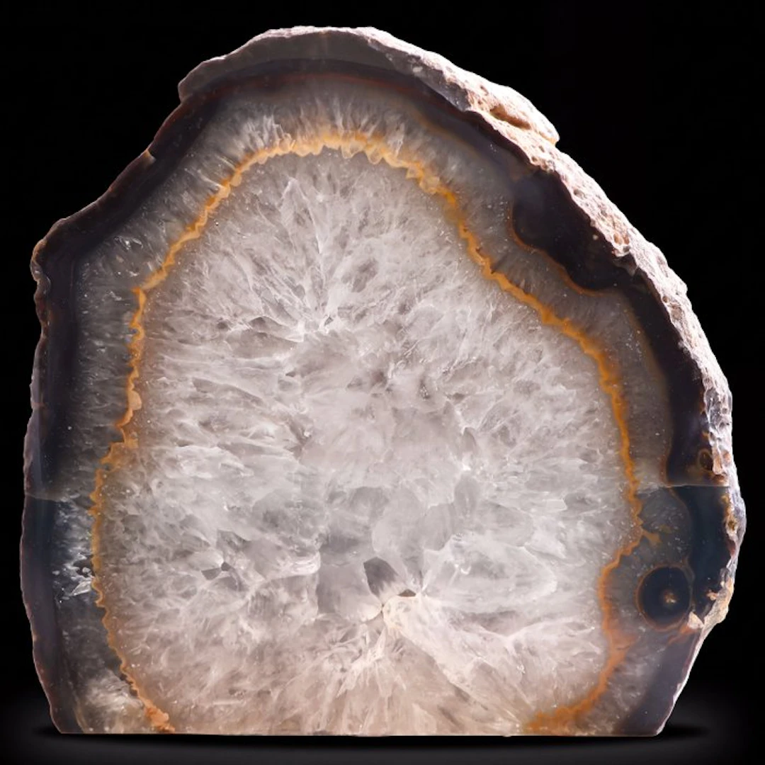 Rainbow Crystal Agate - 15x14x7 cm - Geode- 2.4 kg