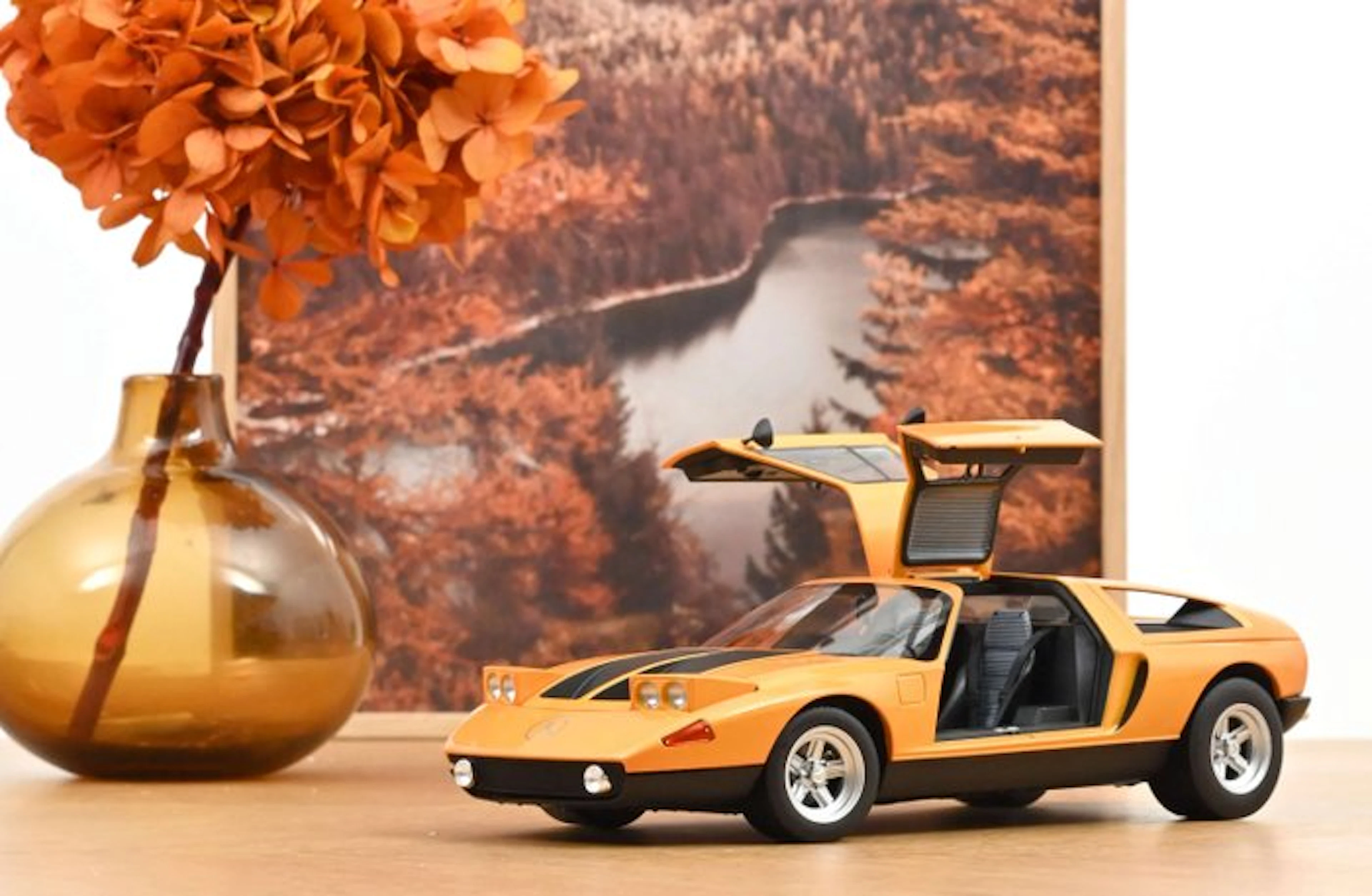 Norev 1:18 - Model car - Mercedes-Benz C 111/II (1970)...