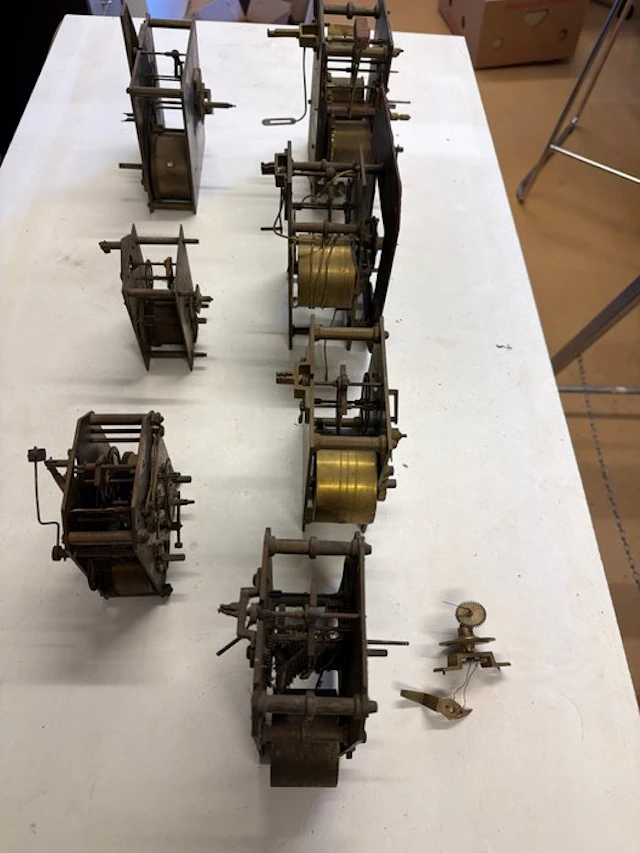 Clock movement (7) - Brass - 1850-1900