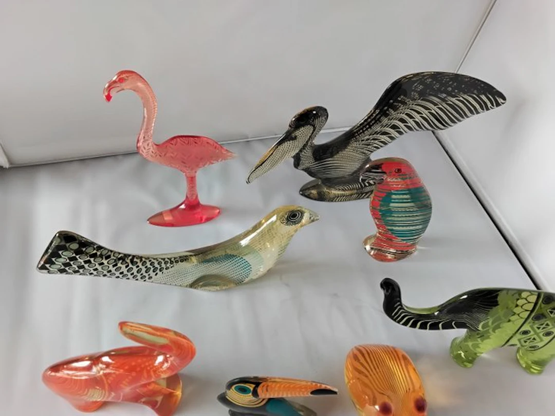 Abraham Palatnik (1928-2020) - Statuette, Popart Dieren - 0 cm - Lucite/Acryl