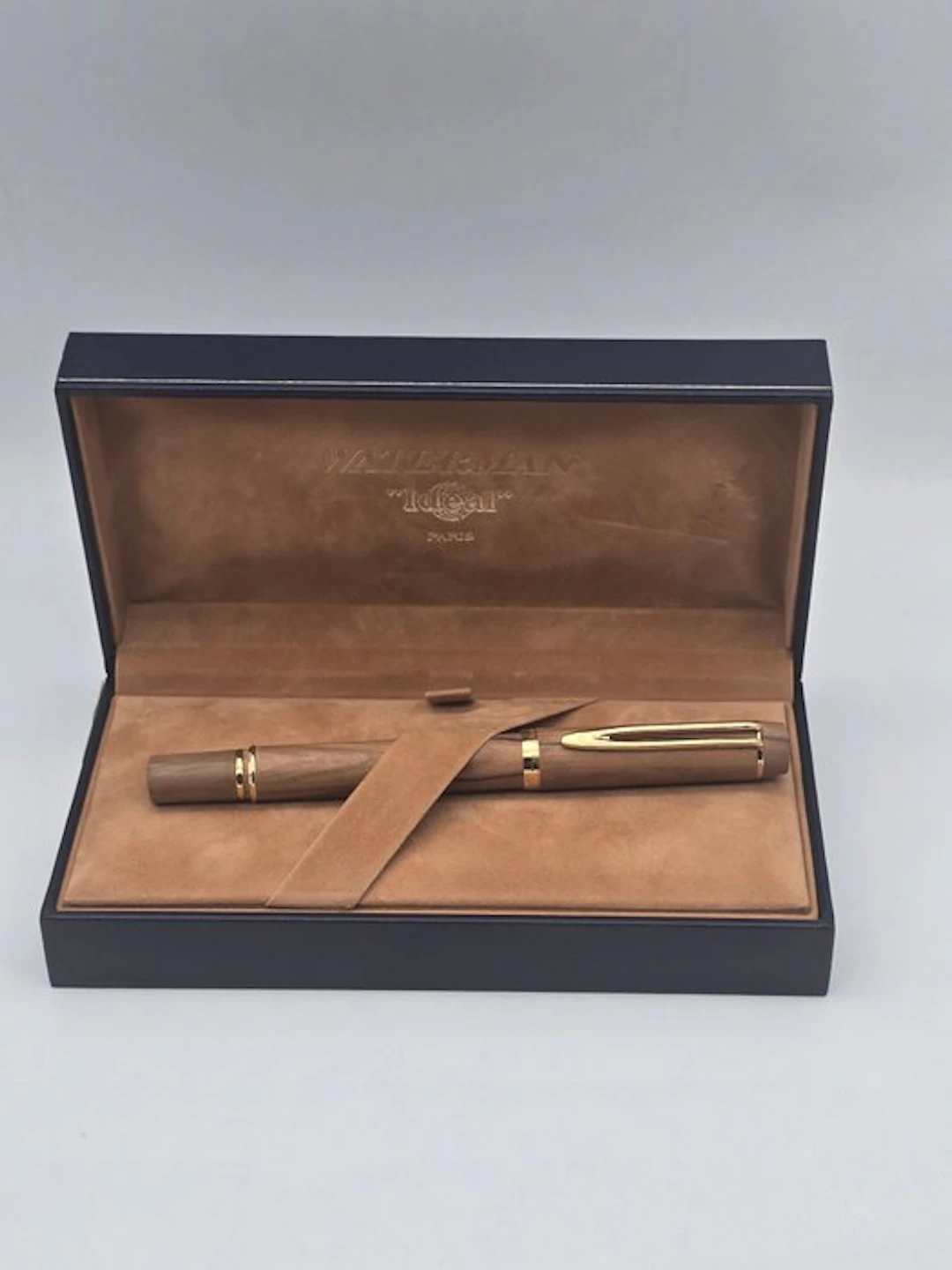 Waterman - Pluma estilográfica Waterman Le Man 100 olive wood - Fountain pen