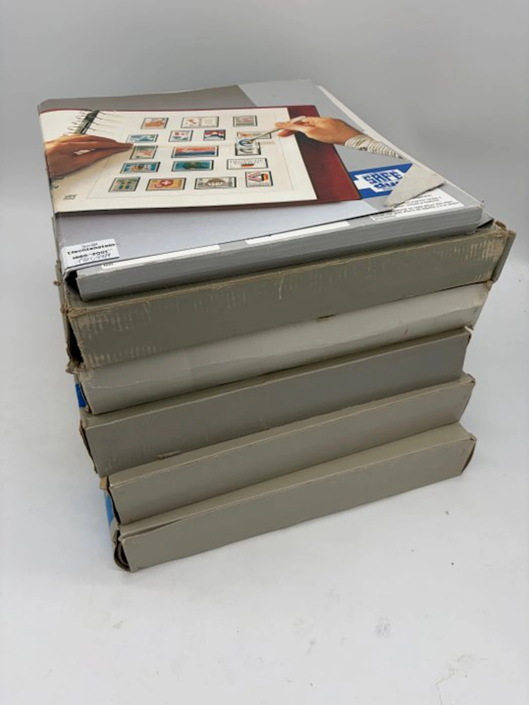 Switzerland 1843/2000 - Accessories - set of 5 empty SAFE DUAL albums + pages