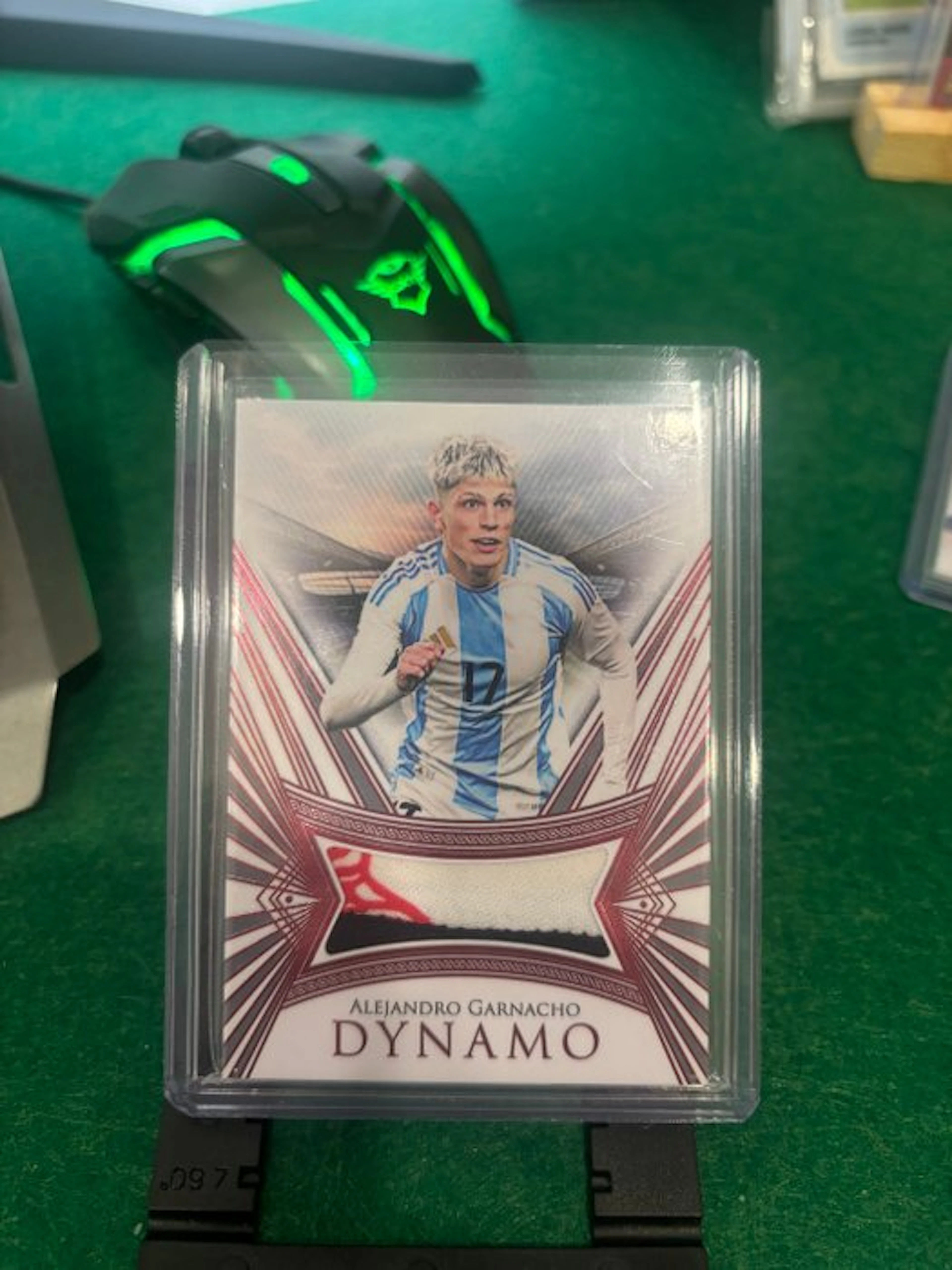 2025/26 Futera Futera Unique /5 Alejandro Garnacho Patch card