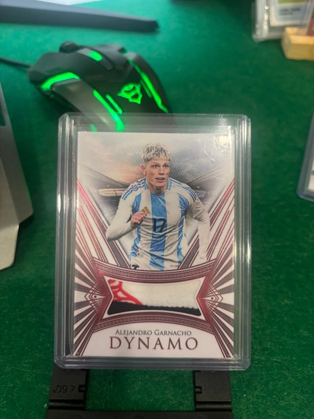 2025/26 Futera Futera Unique /5 Alejandro Garnacho Patch card