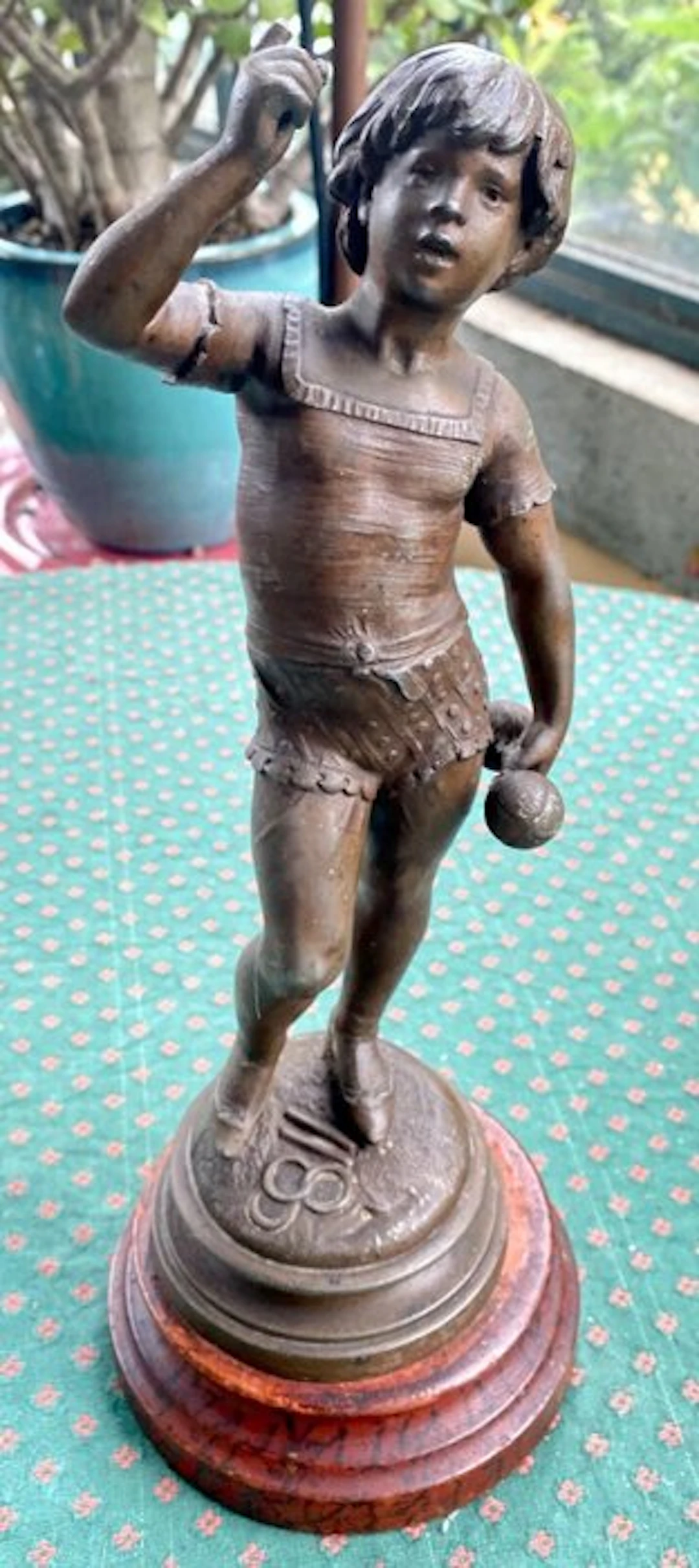 Sculpture, atleta - 0 cm - Marble