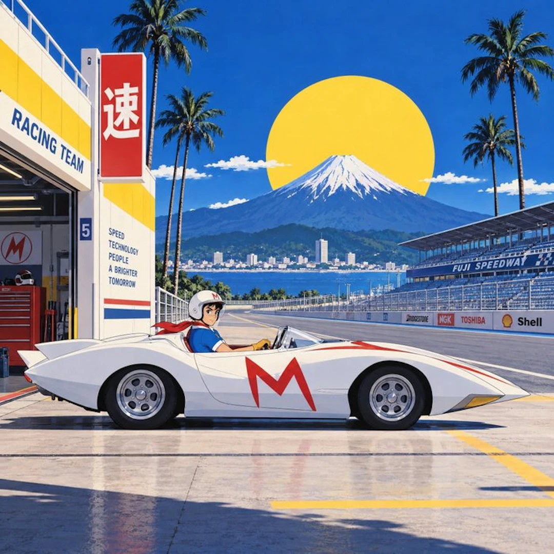 MEDSAN - Speed Racer at Fuji Speedway (マッハゴーゴーゴー) - UNIQUE WORK