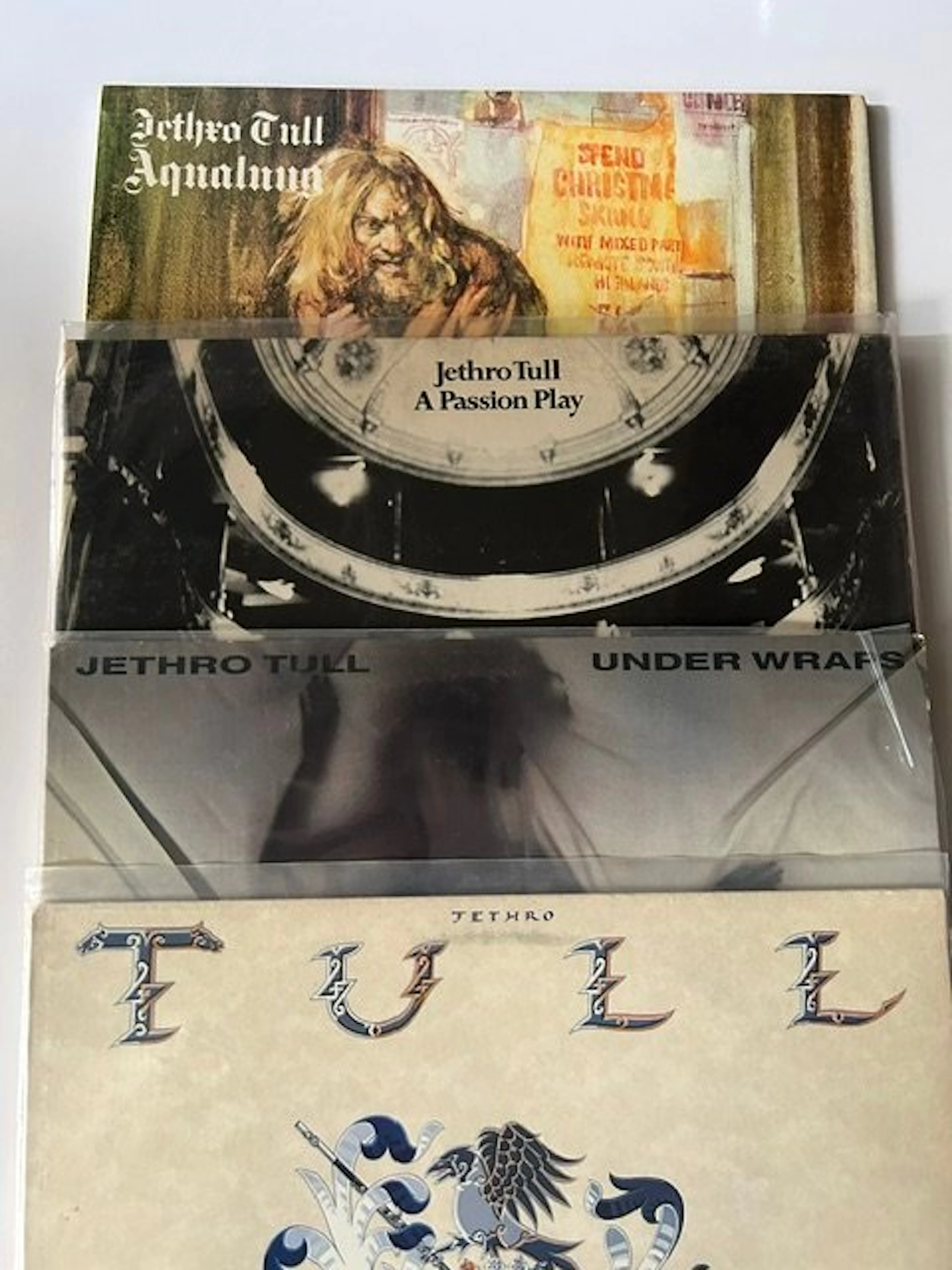 Jethro Tull - 4 x albums - Multiple titles - LP albums...