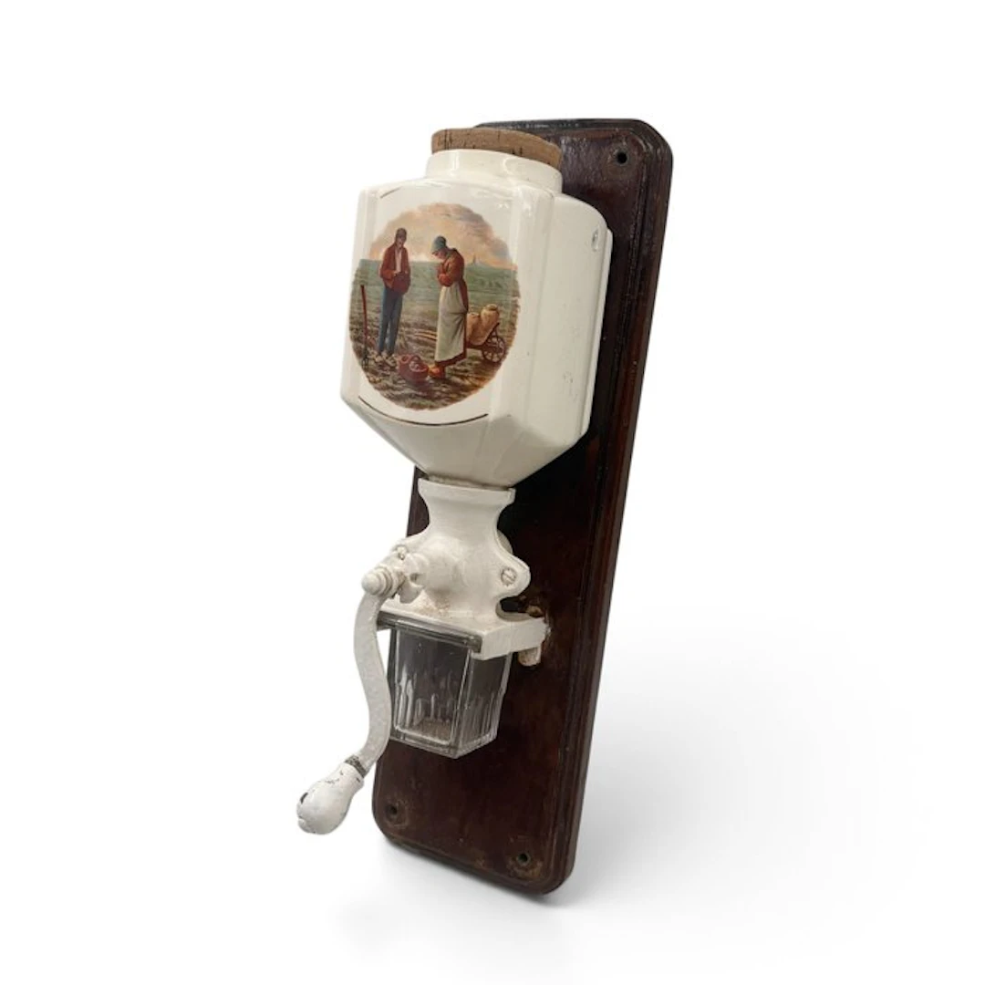 Coffee grinder - Wood, Metal, Glass, Earthenware - Wand coffee grinder