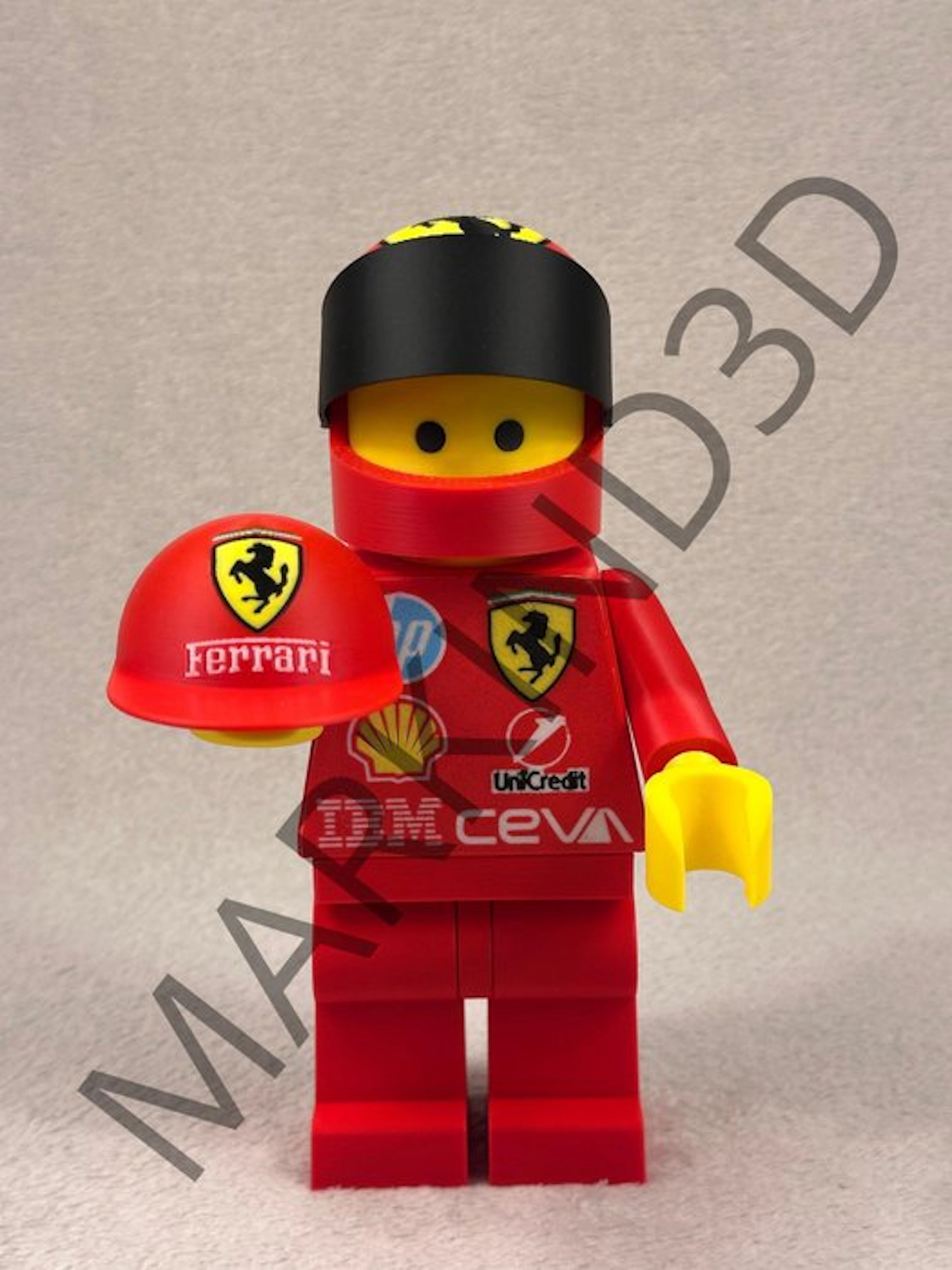 LEGO Minifigure - Racers - Ferrari F1 figure