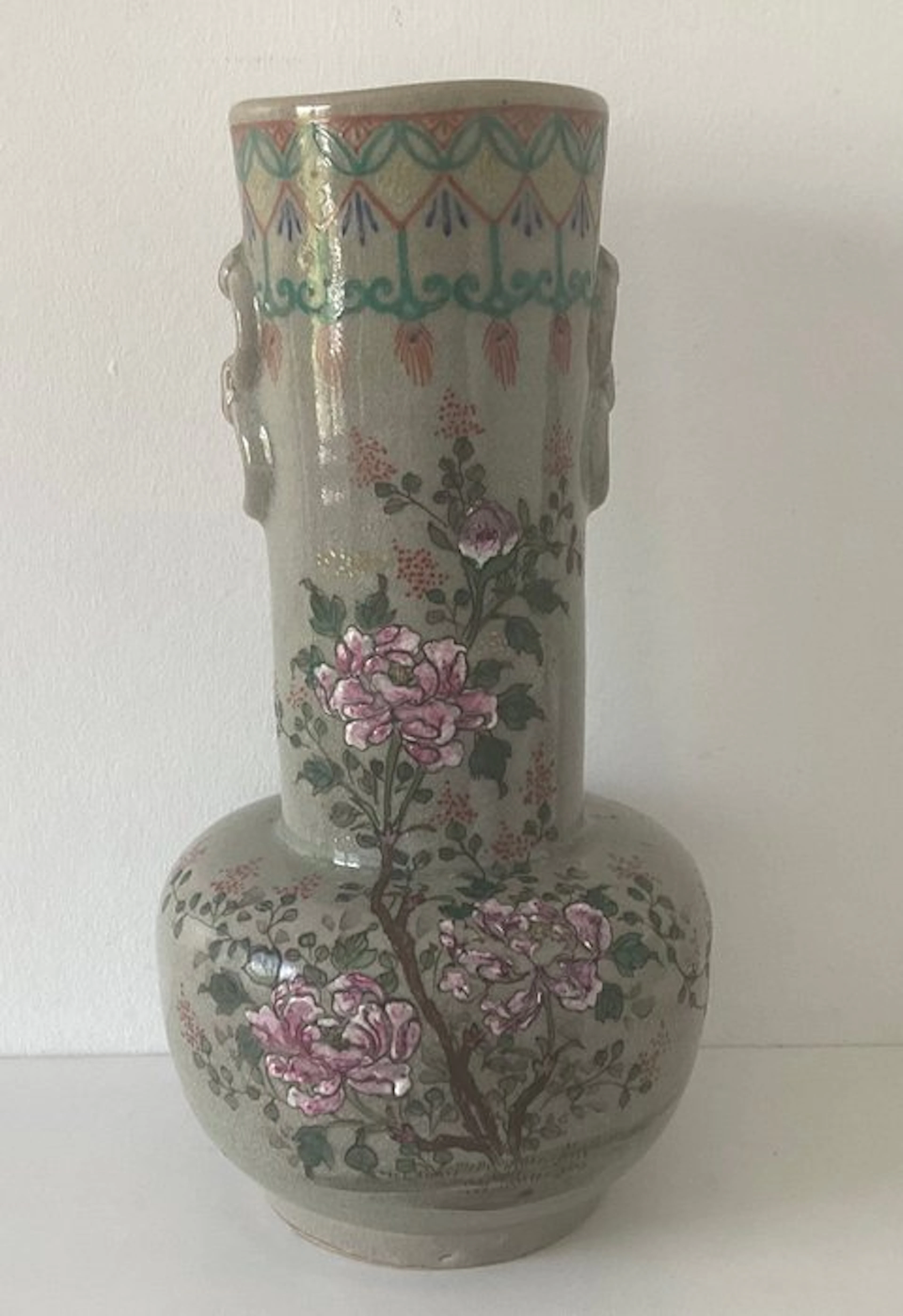 Vase - Clay - Japan (No reserve price)
