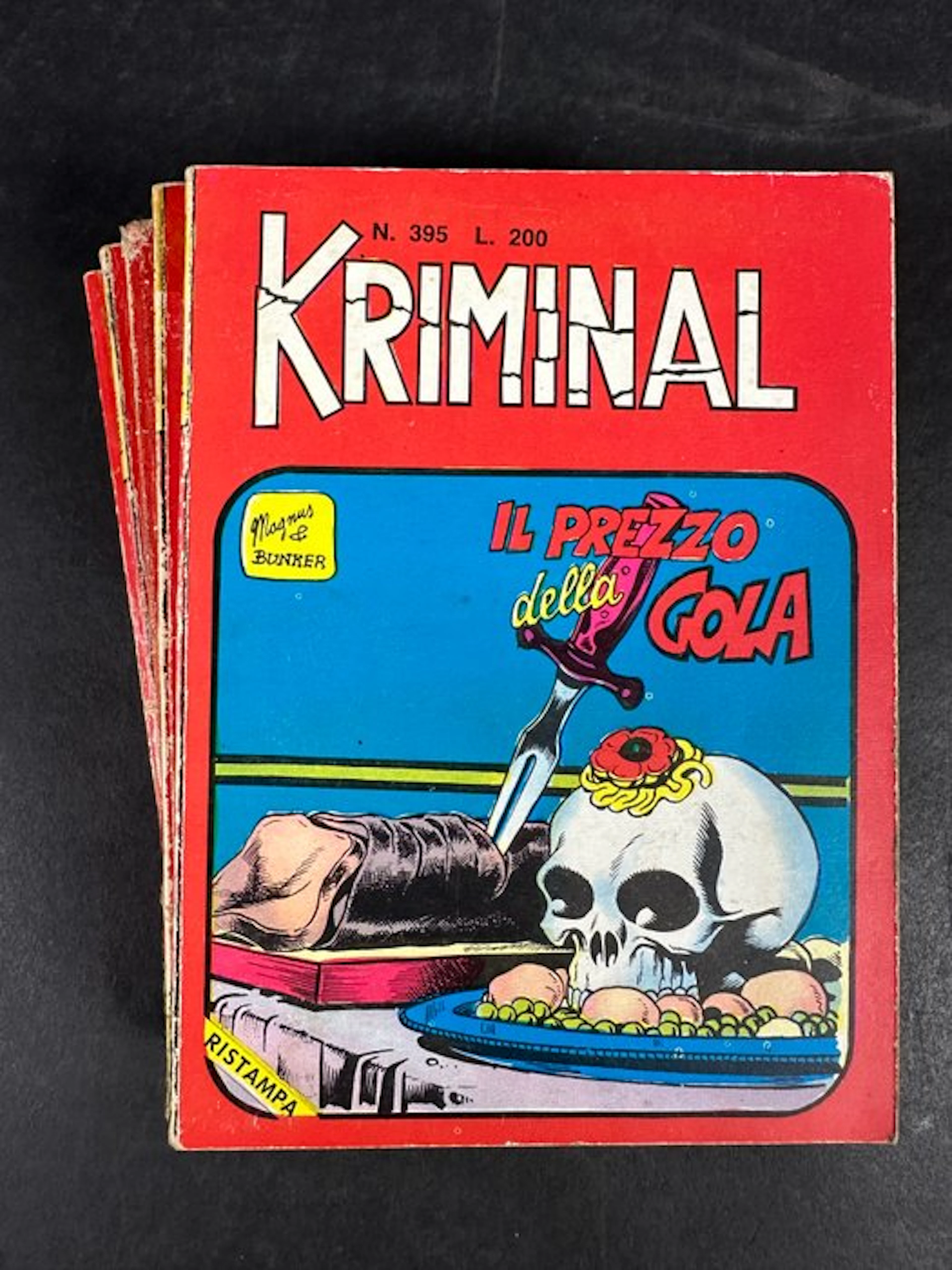 Kriminal nn. 395/399 - 5 Comic - First edition - 1973