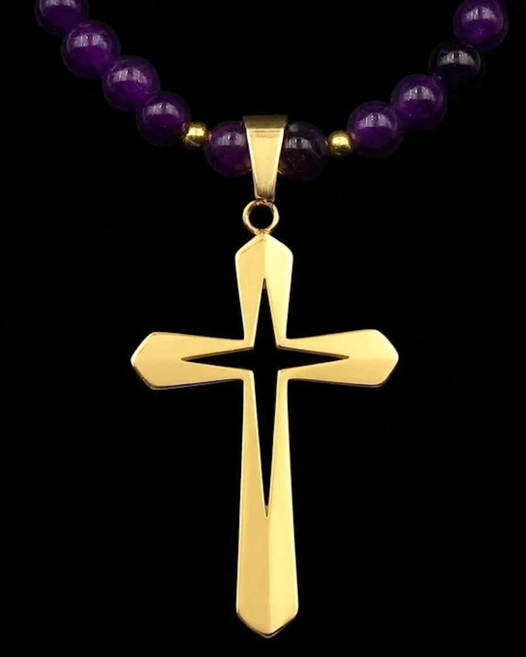Christian Cross – Amethyst - The Emblem of Light and...
