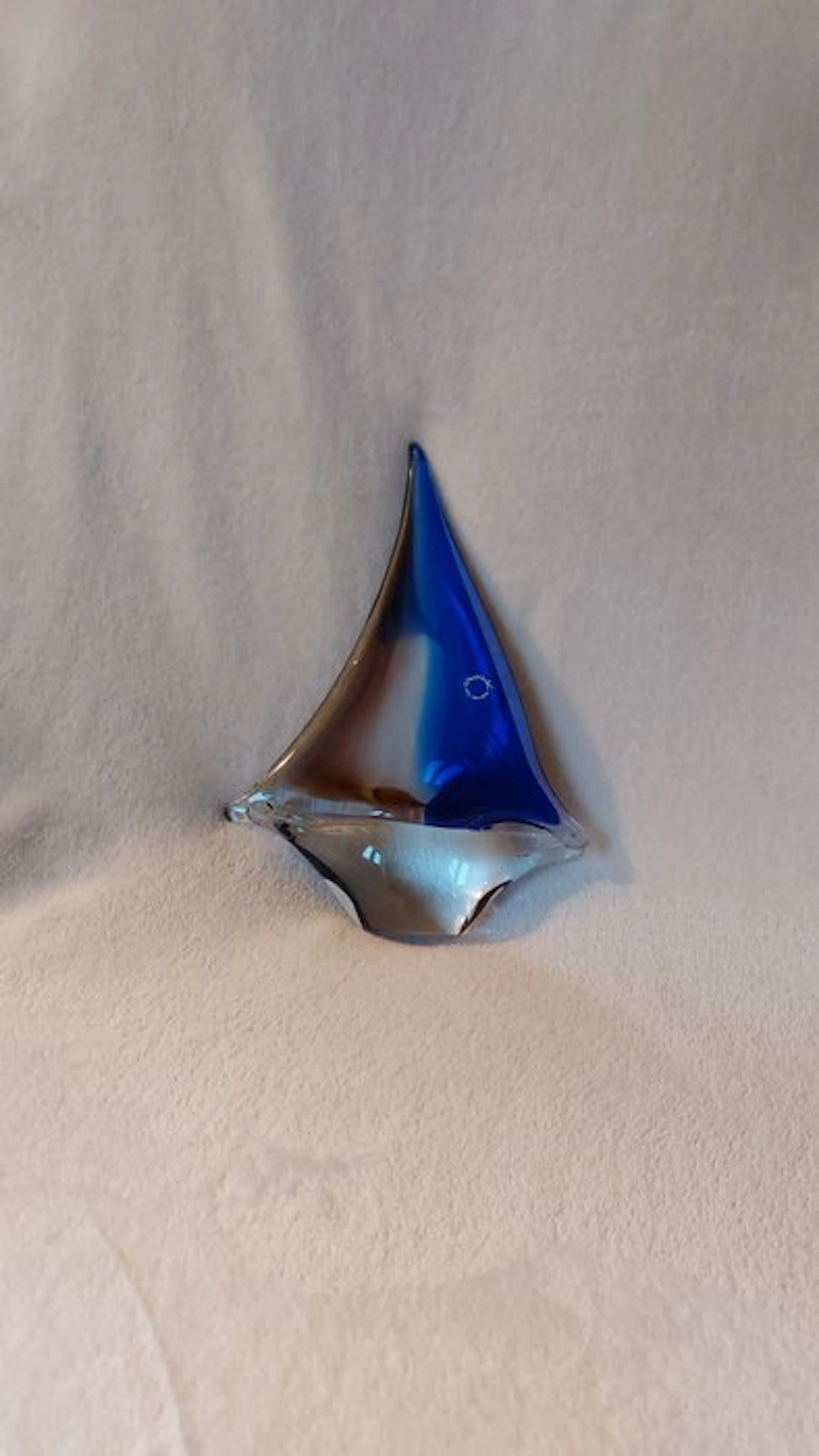 V.Nason&C. - Vincenzo Nason - Sculpture, Segelboot - 29 cm - Murano glass
