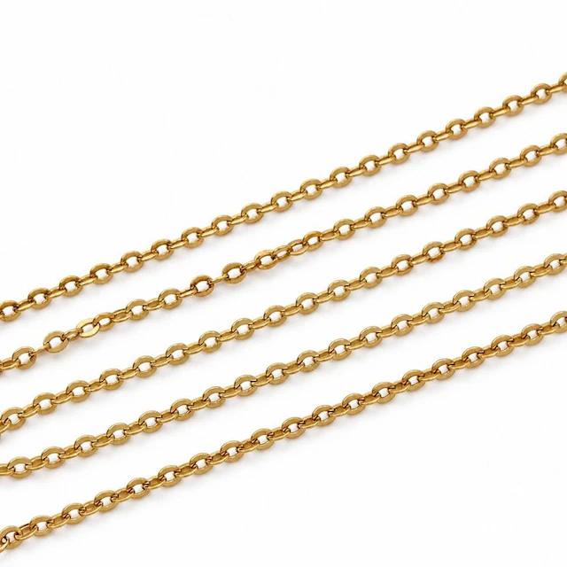 UnoAErre - Necklace - 18 kt. Yellow gold - Made in Italy - Handmade