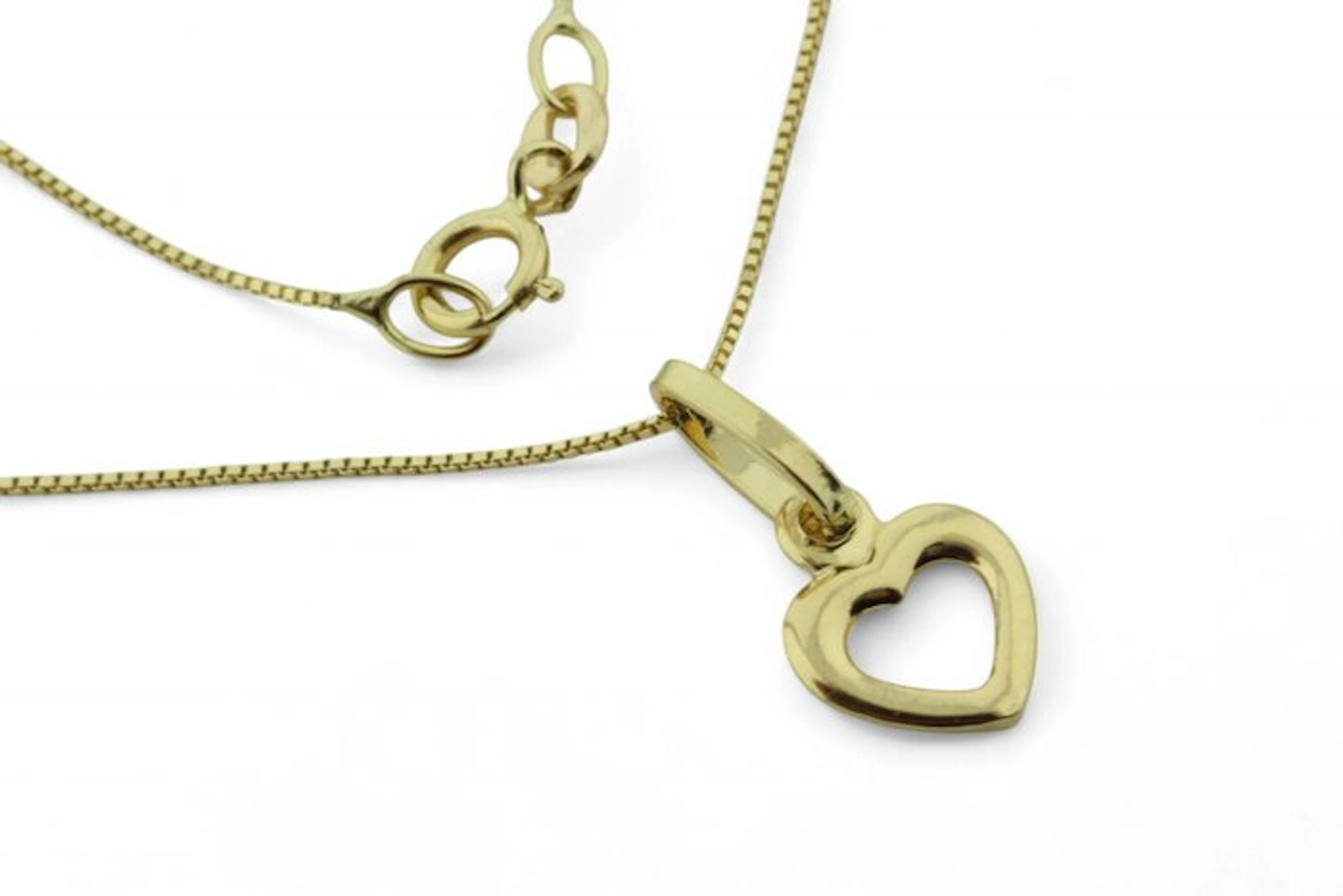 Necklace with pendant - 18 kt. Yellow gold
