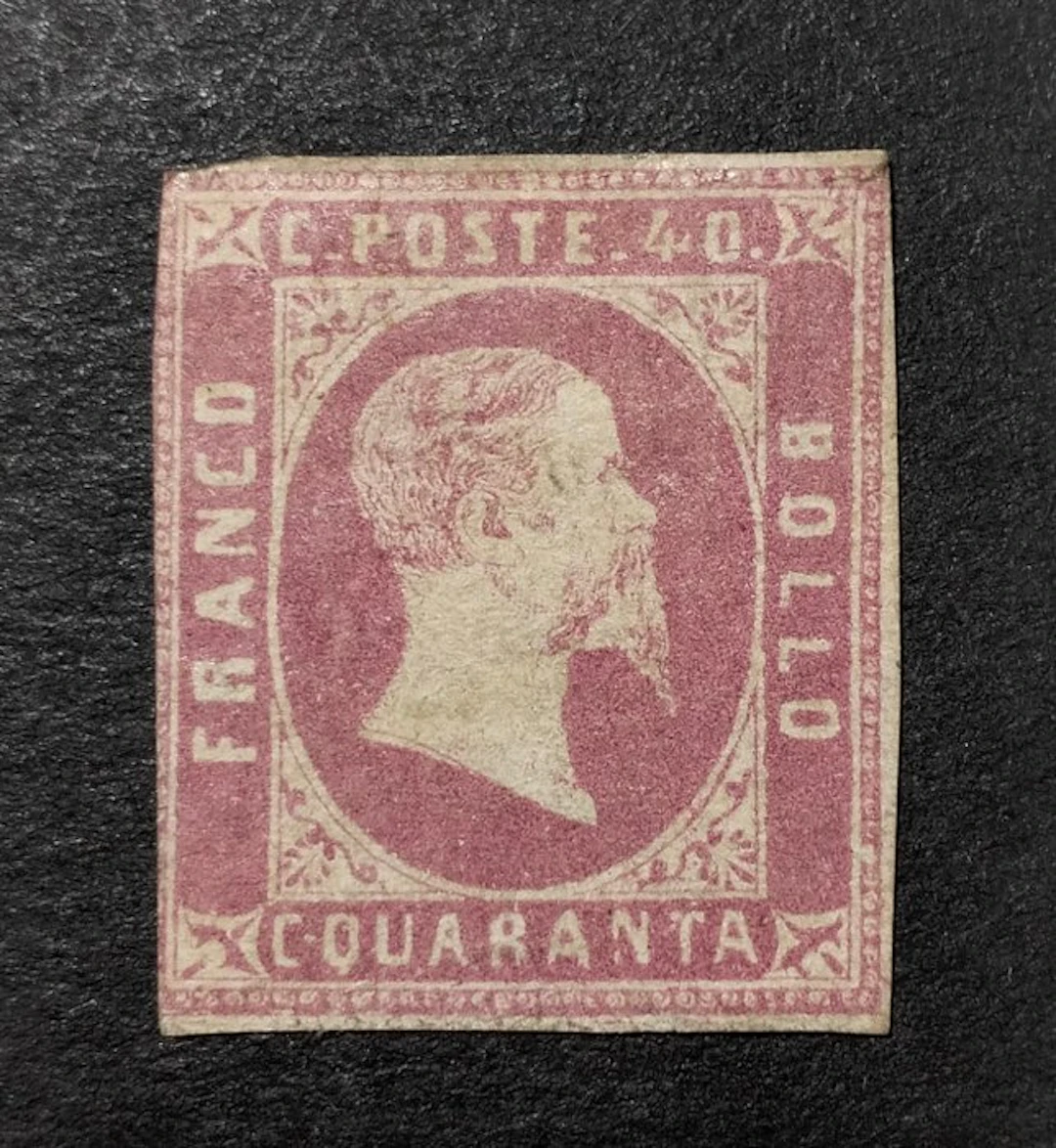 Italian Ancient States - Sardinia 1851 - Kingdom of Sardinia