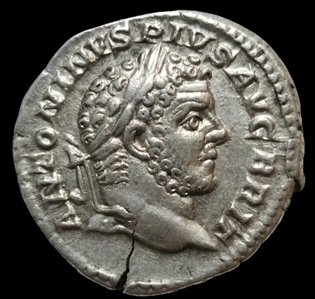 Roman Empire. Caracalla (AD 198-217). Denarius - Serapis (No reserve price)
