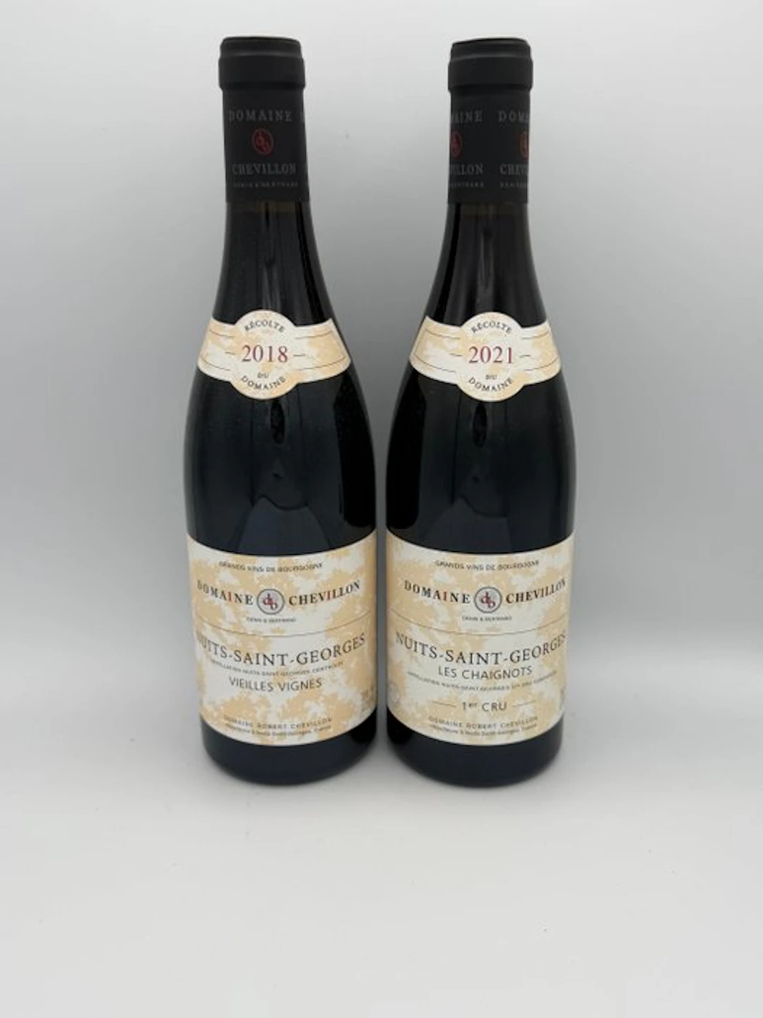 2018 Domaine Robert Chevillon & 2021 1° Cru "Les...