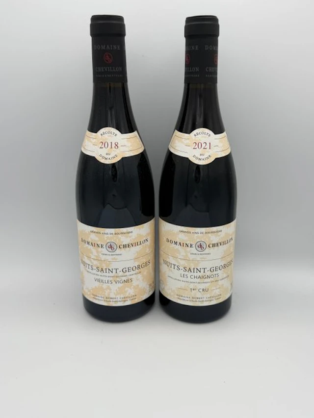 2018 Domaine Robert Chevillon & 2021 1° Cru "Les...