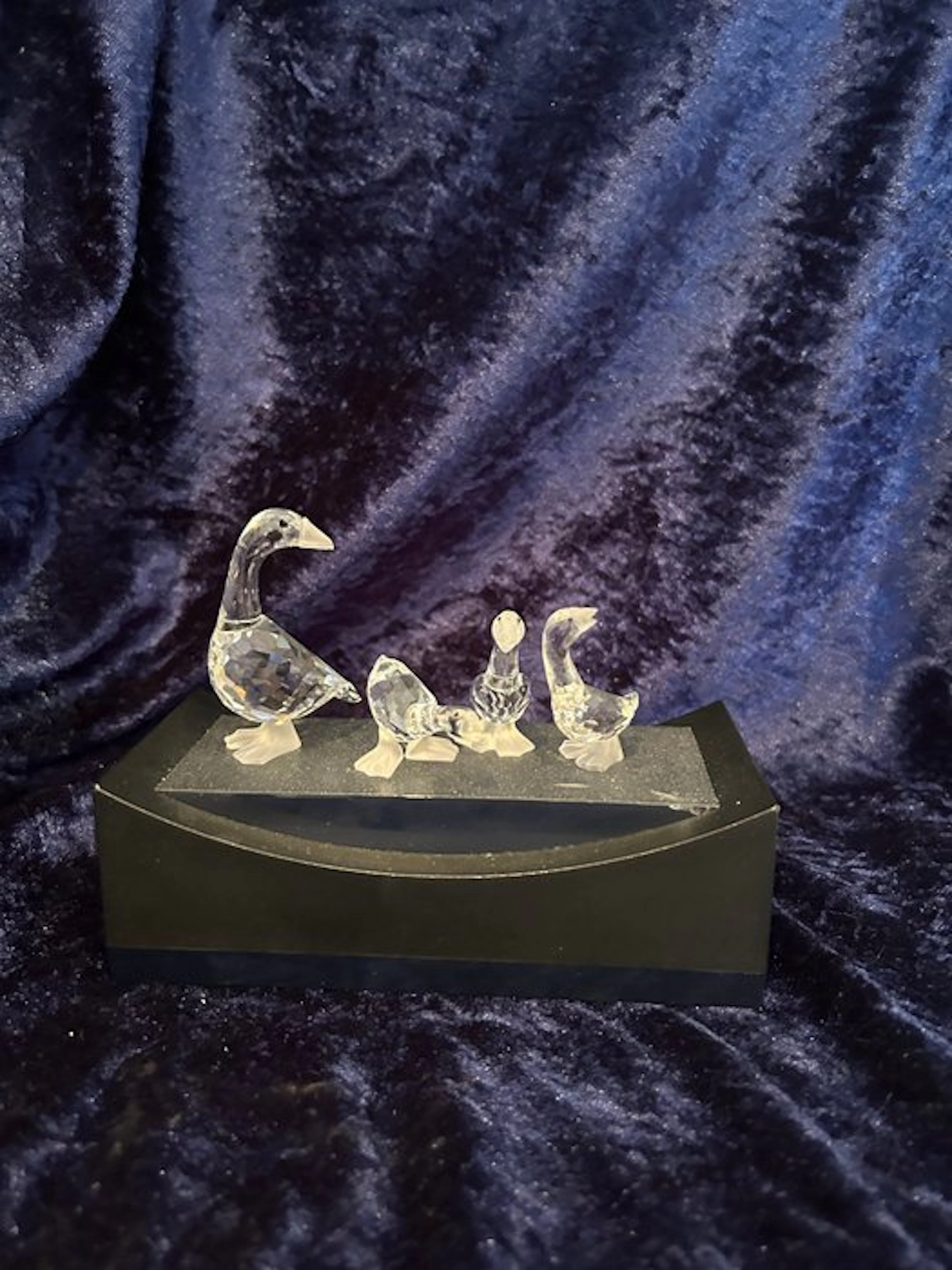 Swarovski - Figurine - Ganzen (4) - Crystal