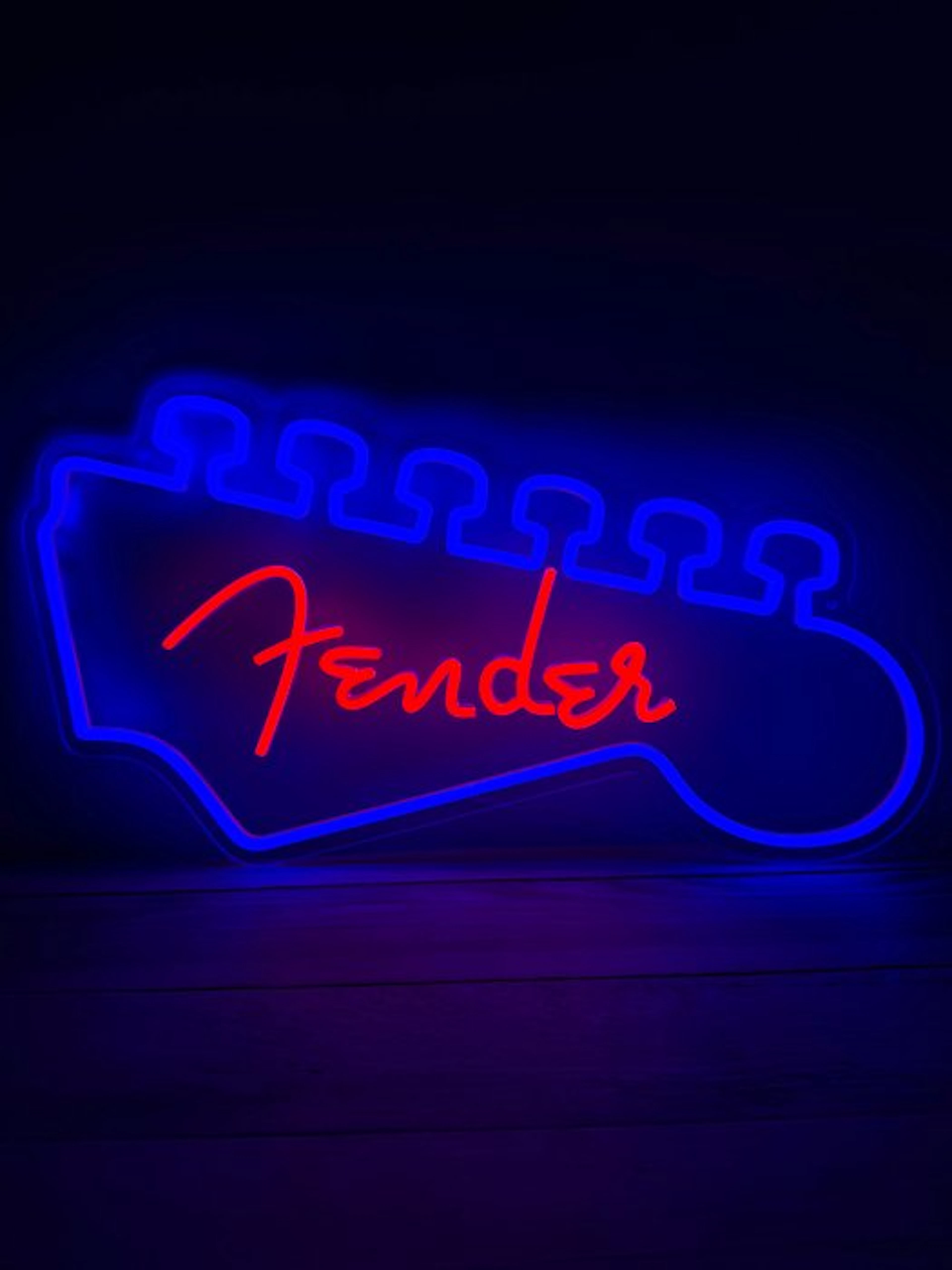 Fender - Neon light sign - Plexi
