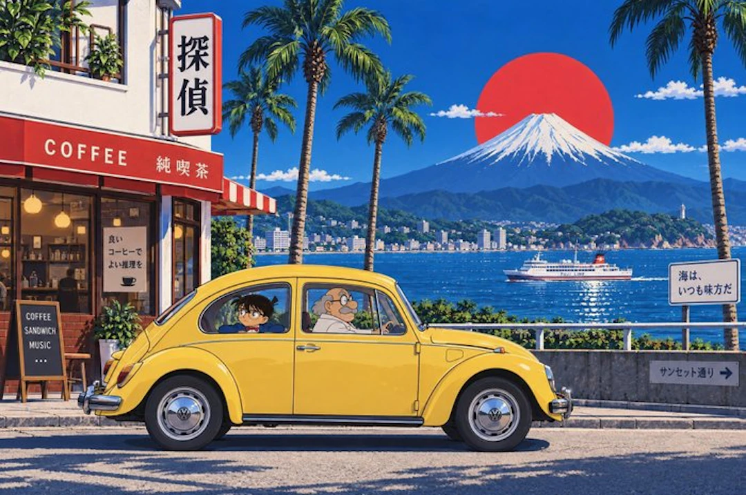 MEDSAN - Detective Conan Seaside Drive (名探偵コナンの海辺ドライブ) - UNIQUE WORK