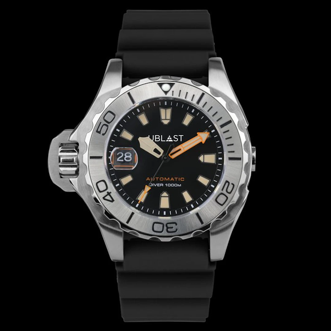 Ublast - Reverse Professional Diver 100 ATM - REF.UBREV44BKBG - Men - 2026
