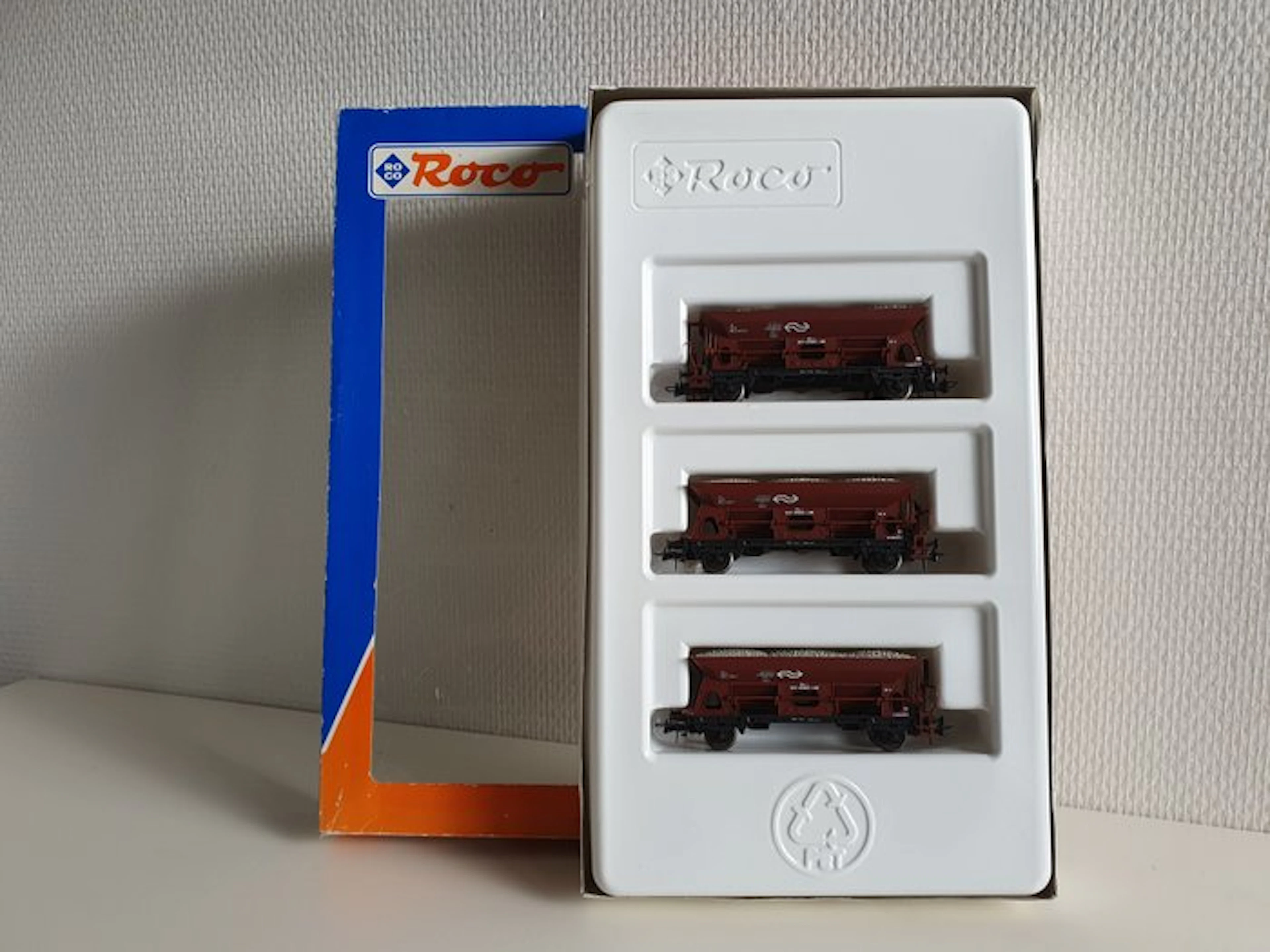 Roco H0 - 44038 - Model train freight wagon set (3) - NS...