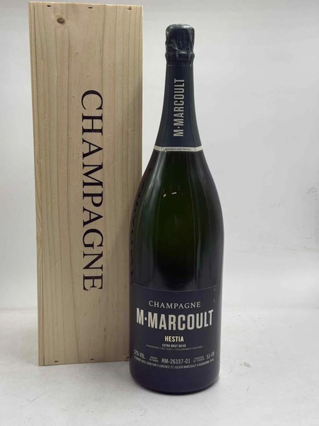 M.Marcoult, Hestia - Champagne Extra Brut - 1 Double Magnum/Jeroboam (3.0L)