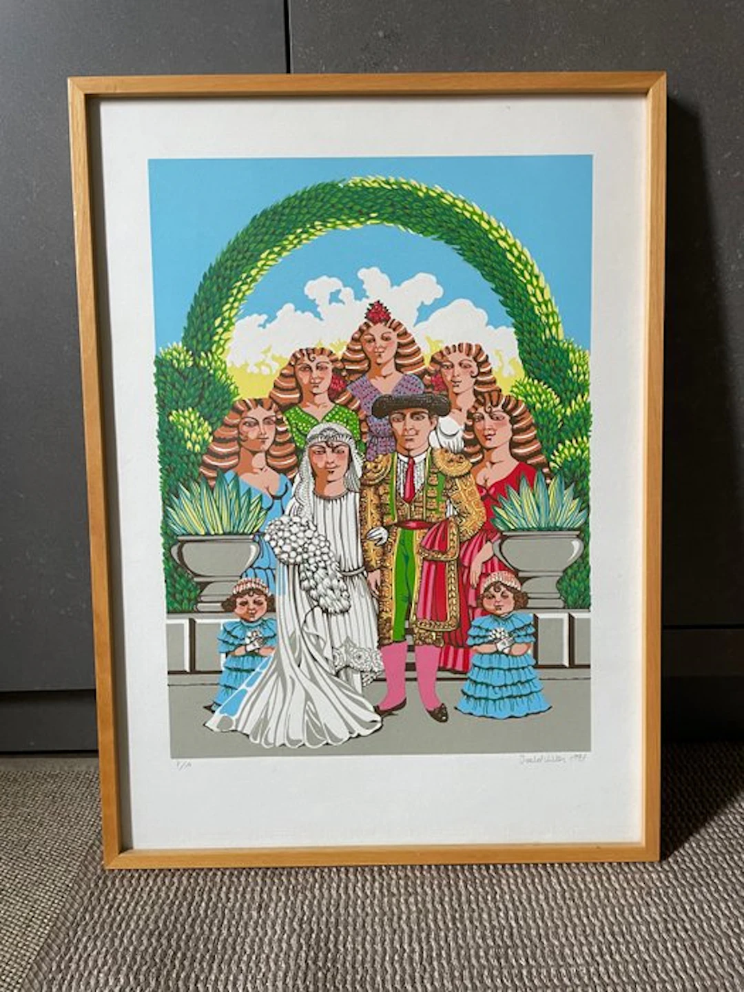 Isabel Villar - Boda del torero (matrimonio del torero)