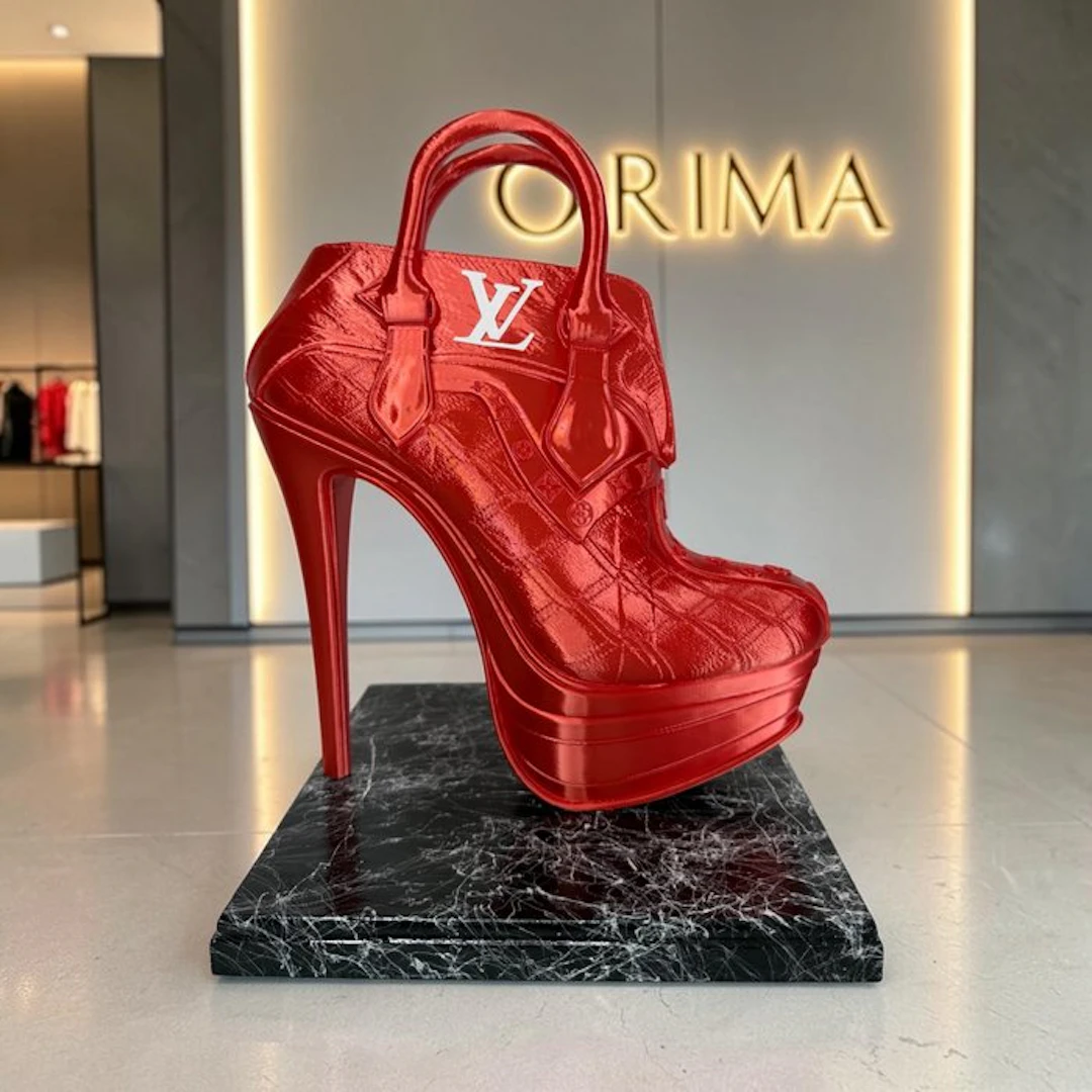 Orima Pop Art - TALON/ESCARPIN BAG « LV »