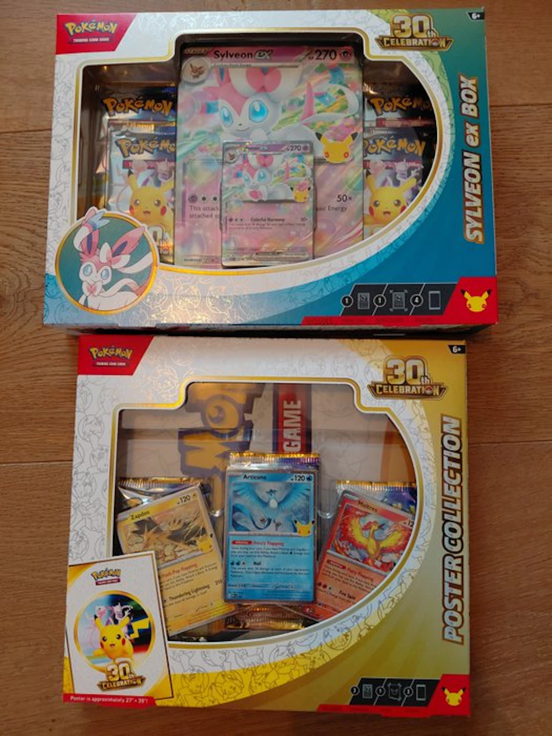 Pokémon - 2 Box - Sylveon ex box & Poster collection English - Various sets