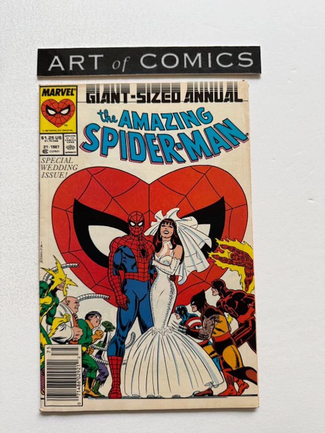 The Amazing Spider-Man Annual #21 - Rare Newsstand...