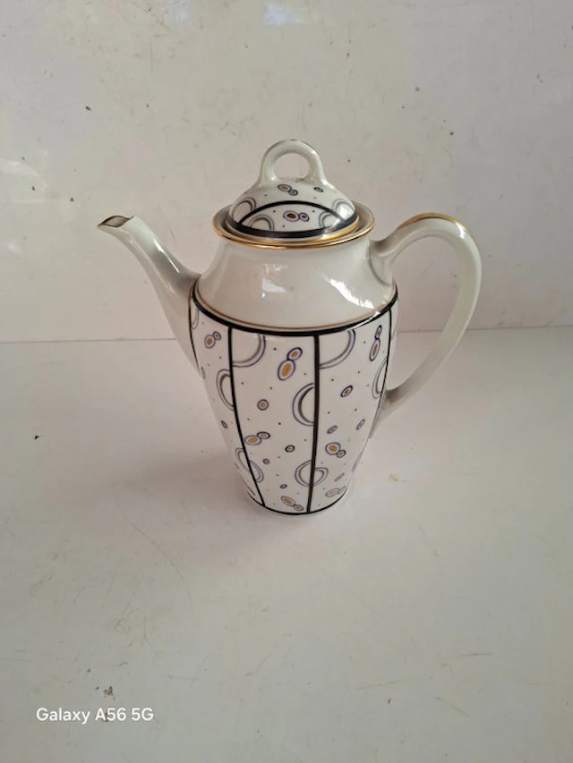 Richard Ginori - Gio Ponti - Coffee pot - Porcelain - Pitturia Shower