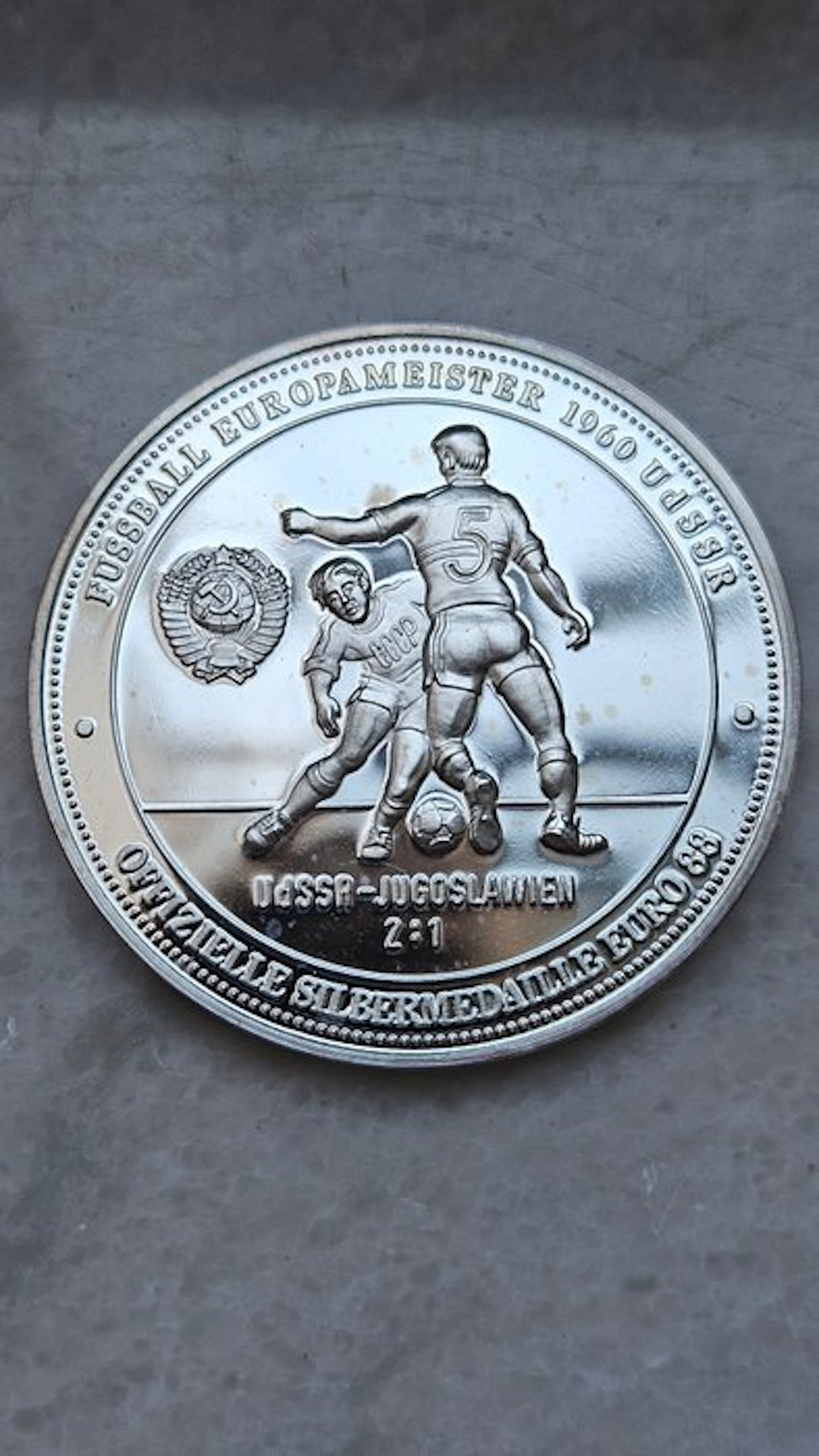 Germany. Silver medal 1988