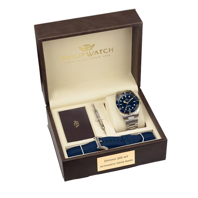 Philip Watch - Caribe Diving - Special edition - Blue...