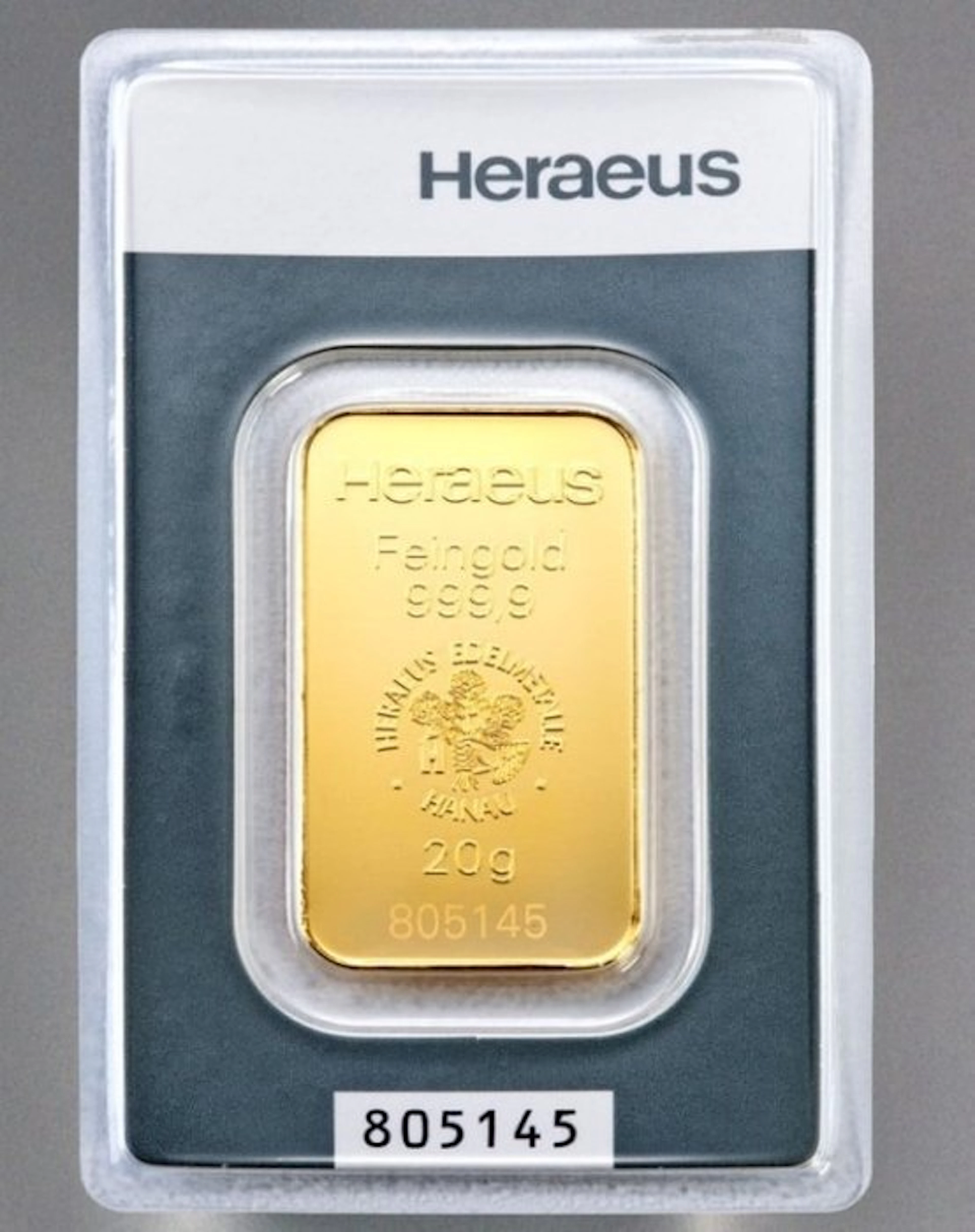 20 grams - Gold - Kinebar - Heraeus